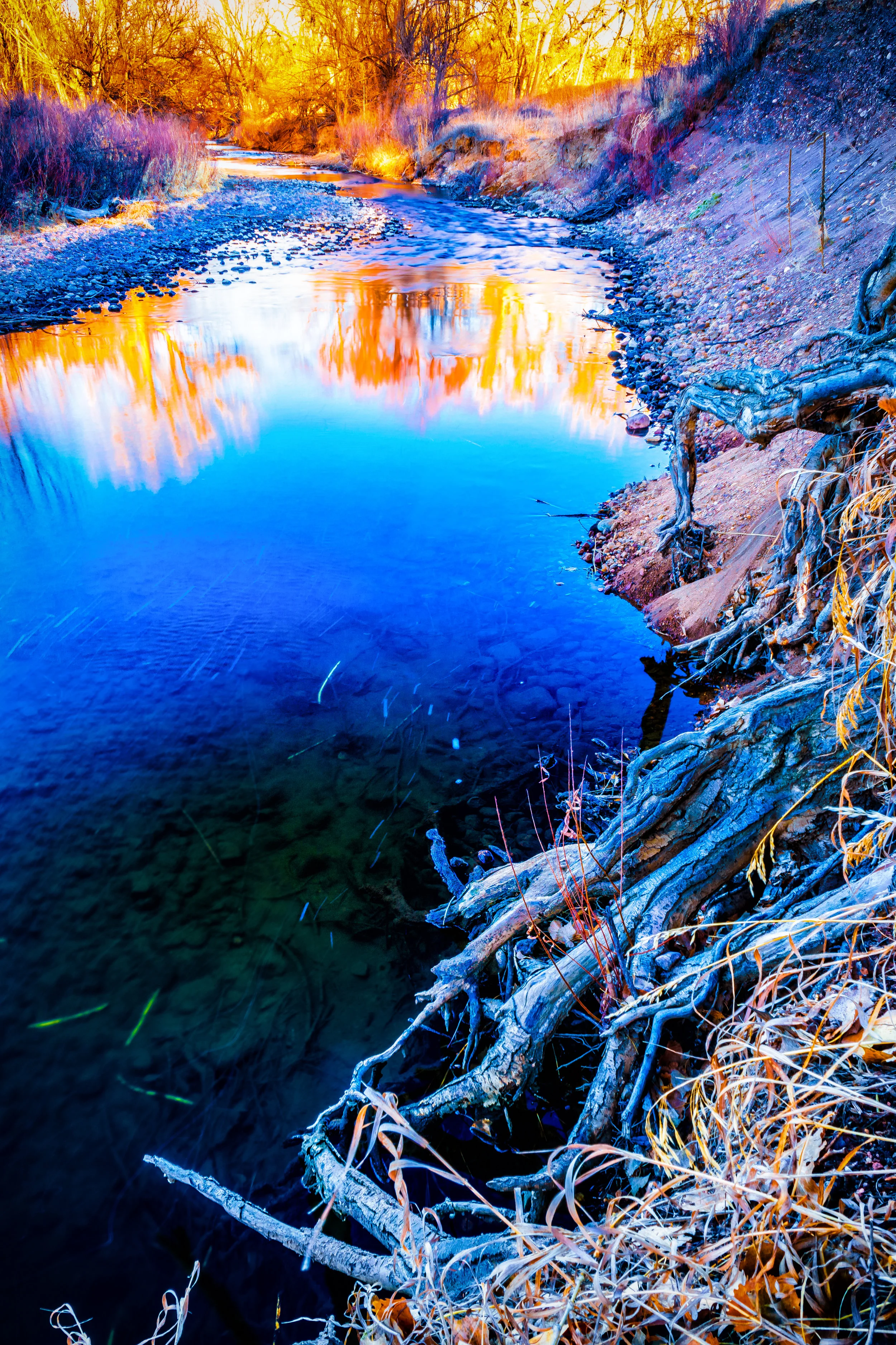 Down by the river. - Acts 8:35-39