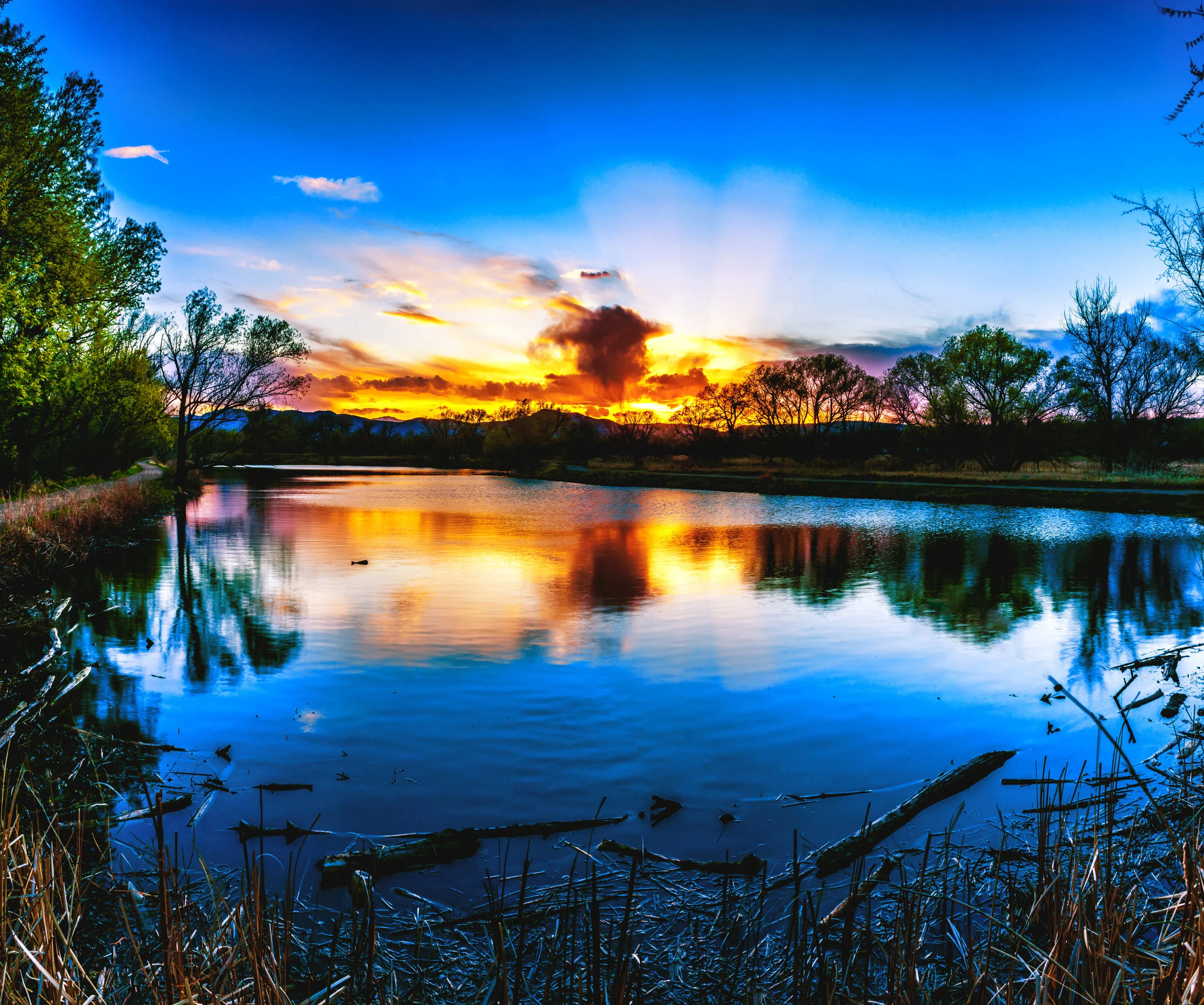 All consuming fire. - Hebrews 12:28-29 