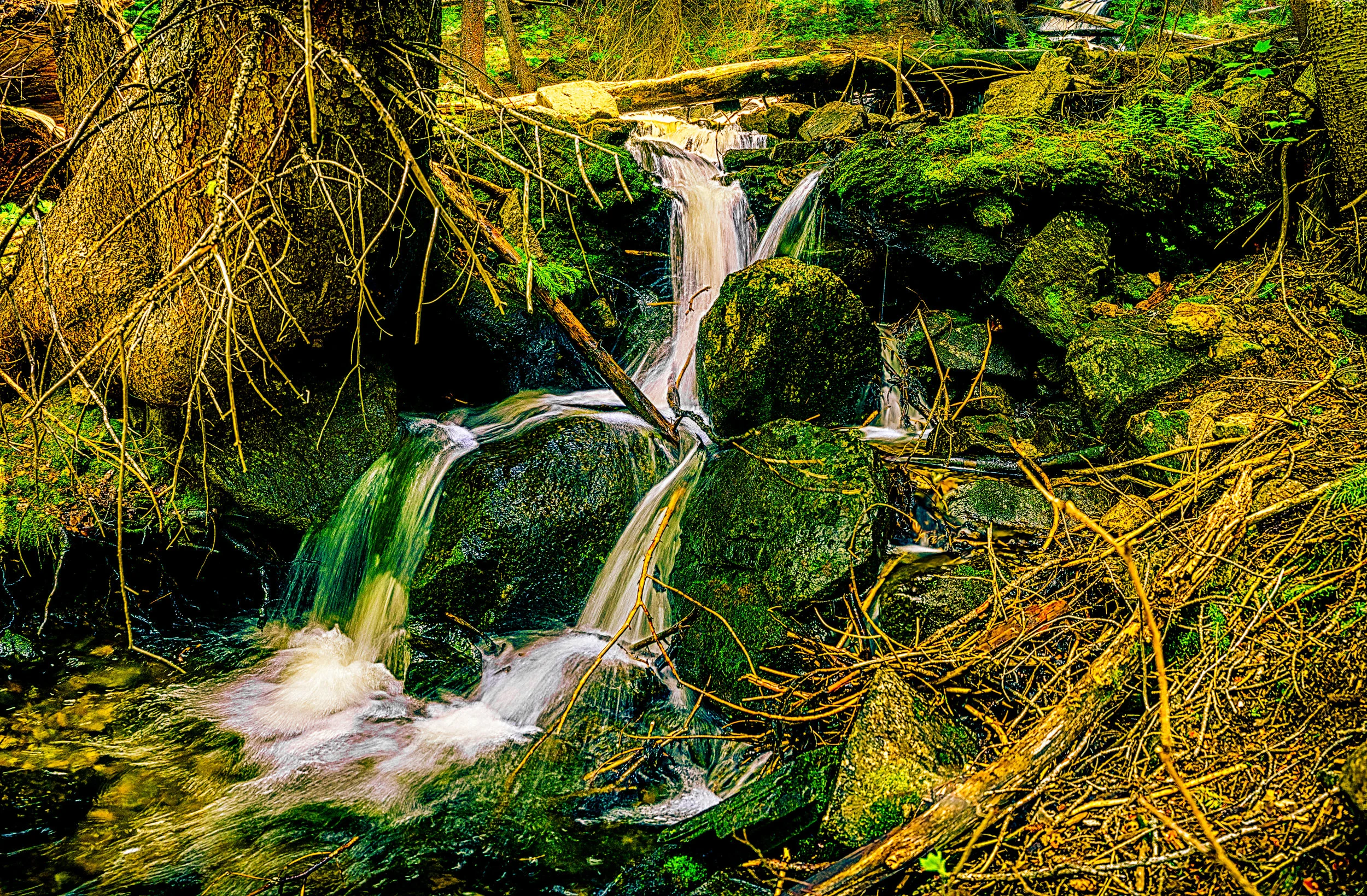 Water from rock. - Psalm 78:16 