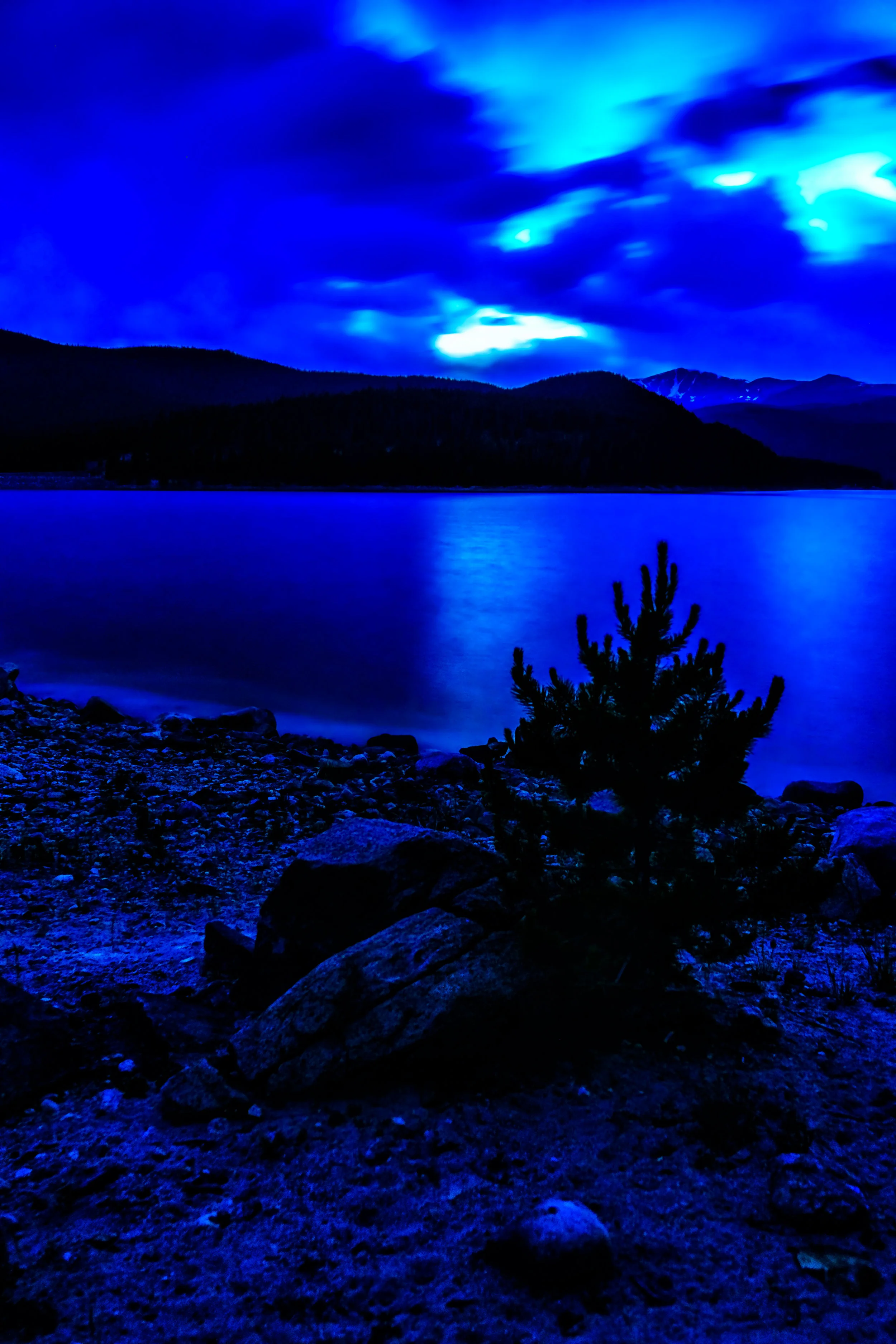 Blue yet not through. - 2 Corinthians 12:9-10