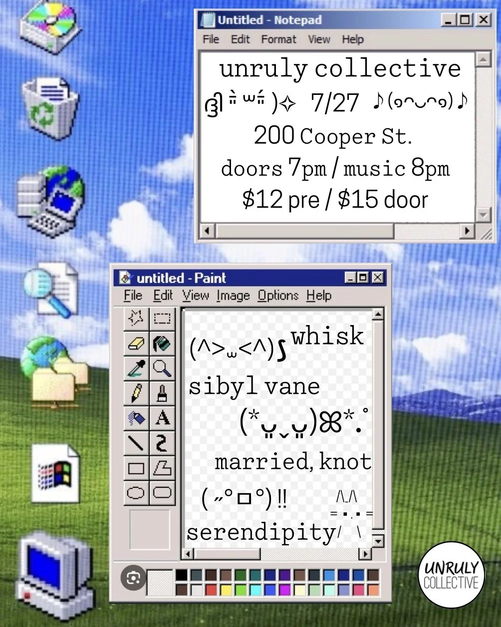 Whisk, Married Knot, Sibylvane, Serendipity