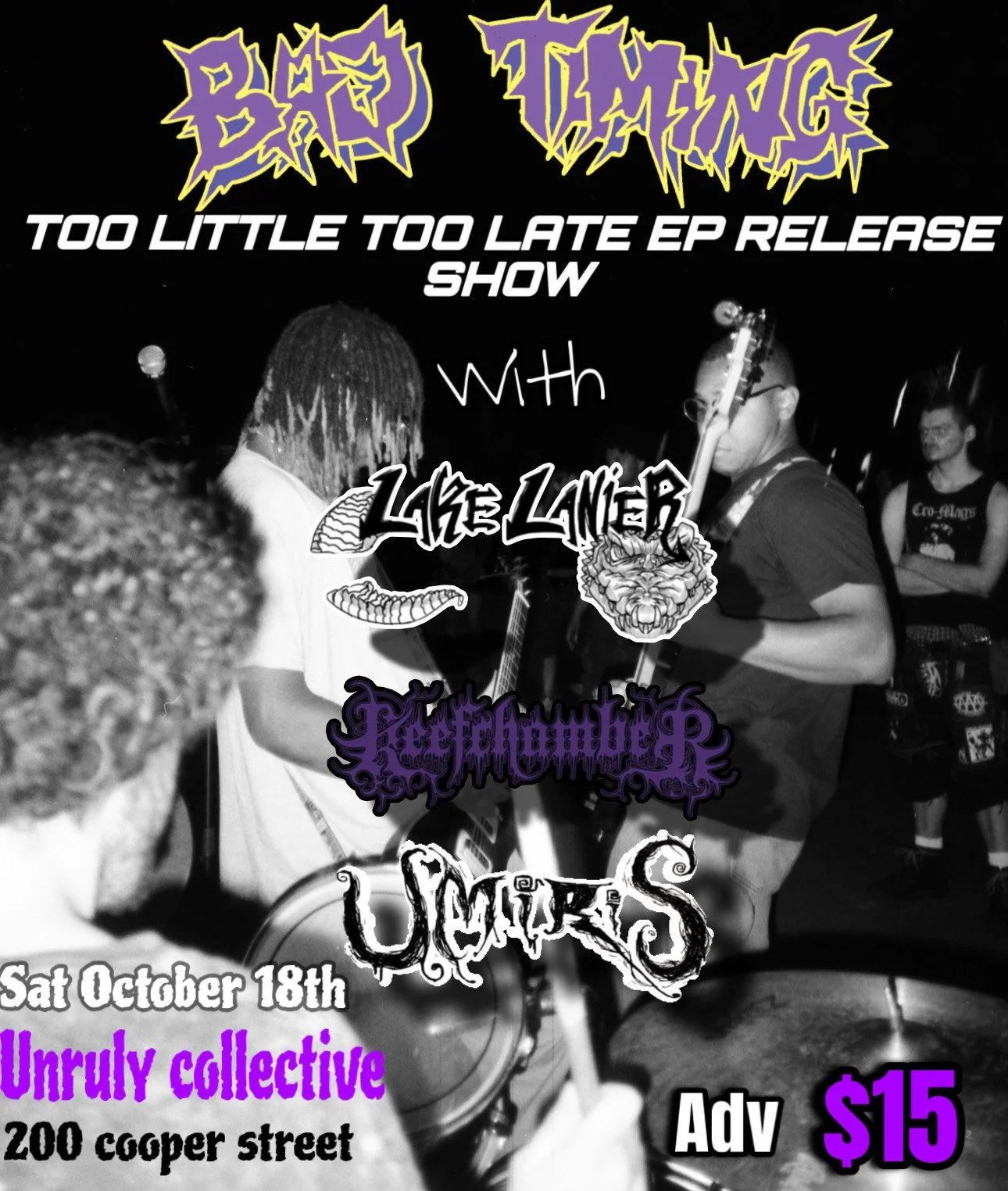 Bad Timing EP Release Show