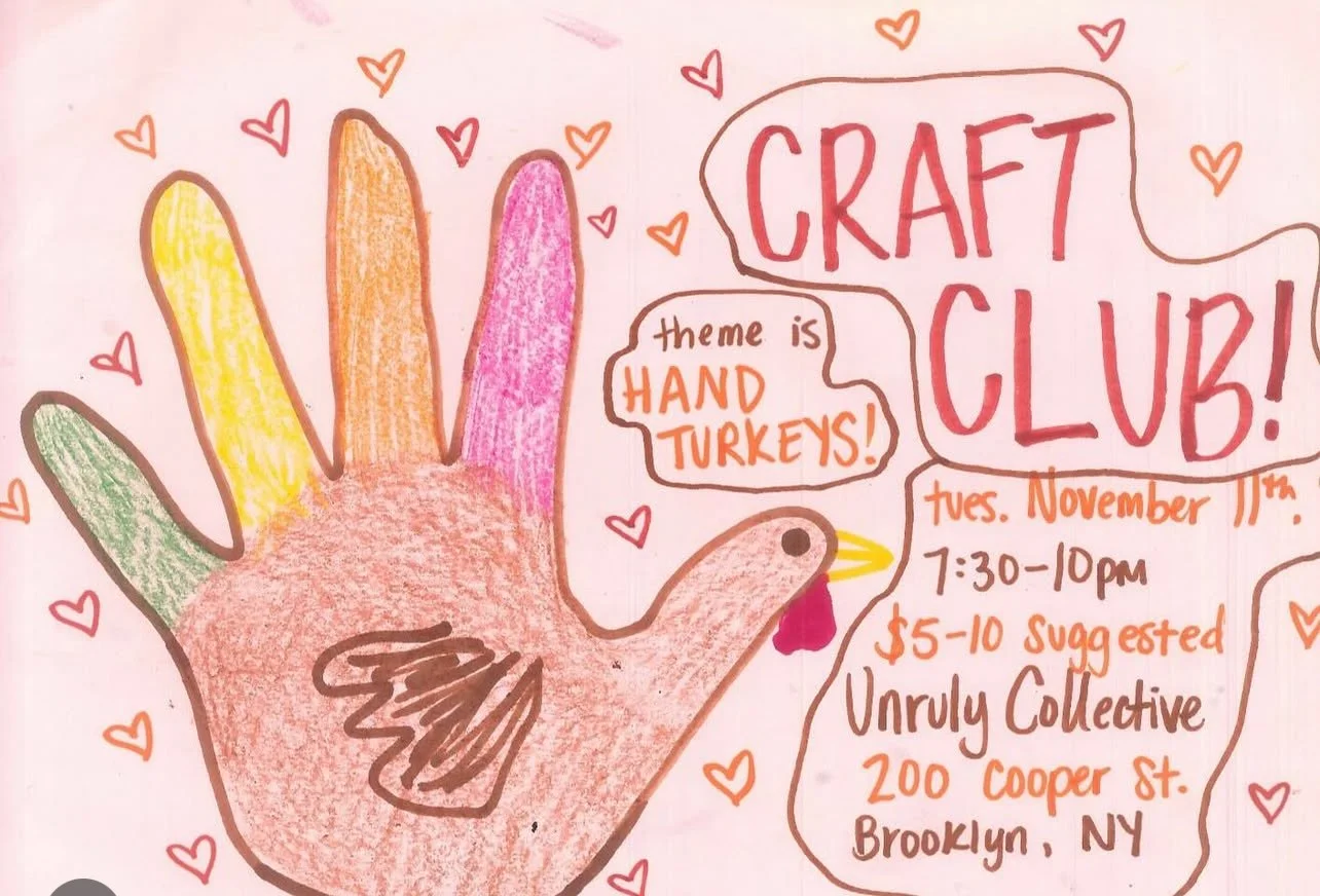 UNRULY Craft Club NOVEMBER