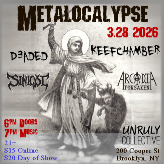 Keefchamber, Arcadia Forsaken, Sinicyst, Deaded