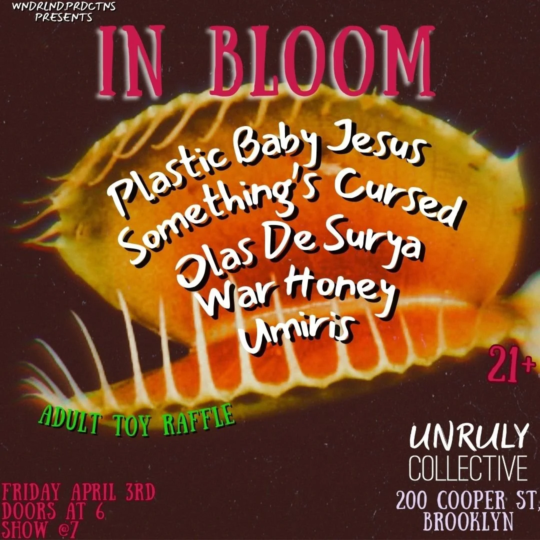 Something Cursed, War Honey, Plastic Baby Jesus, Umris