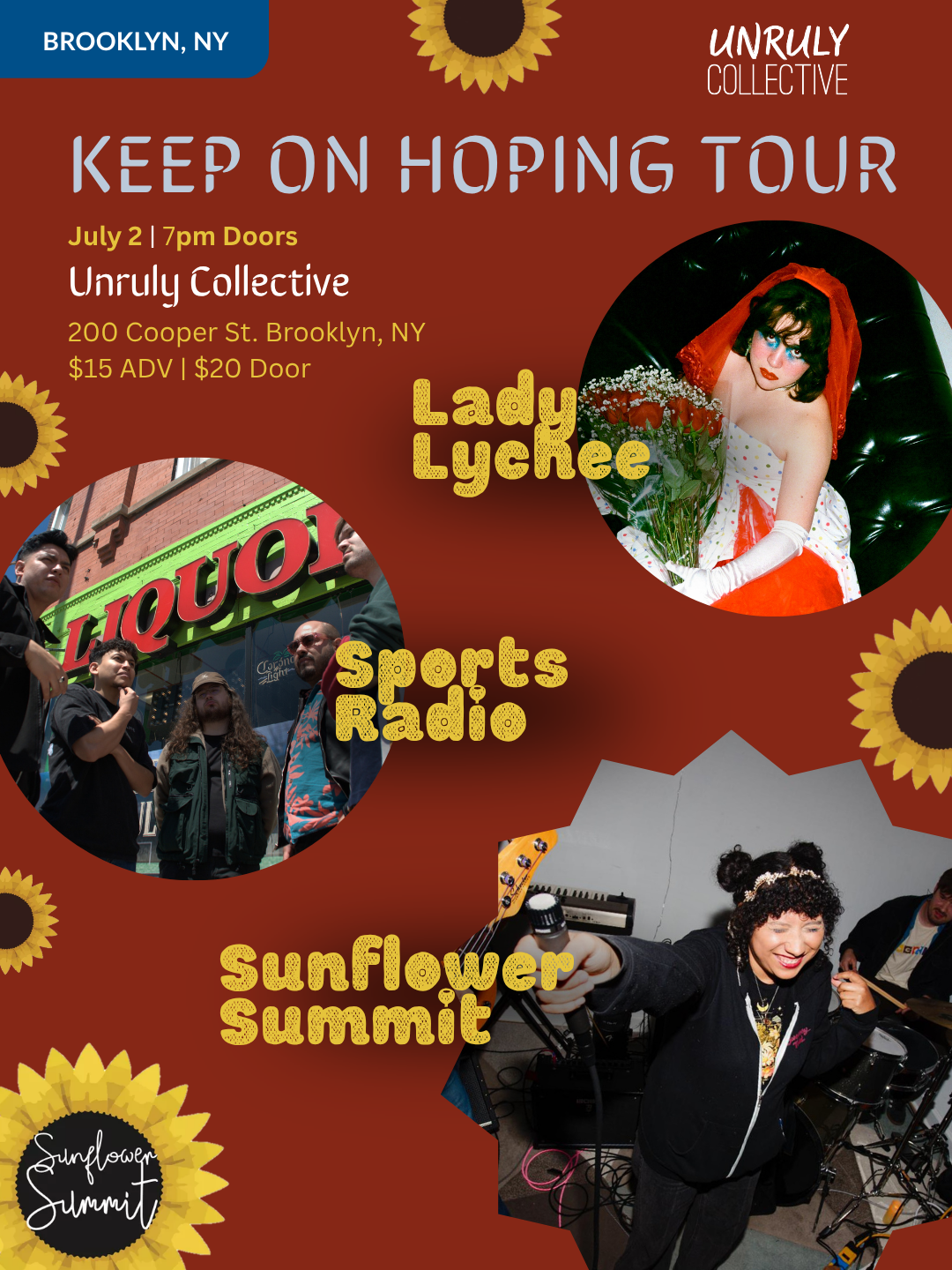Keep On Hoping Tour: 