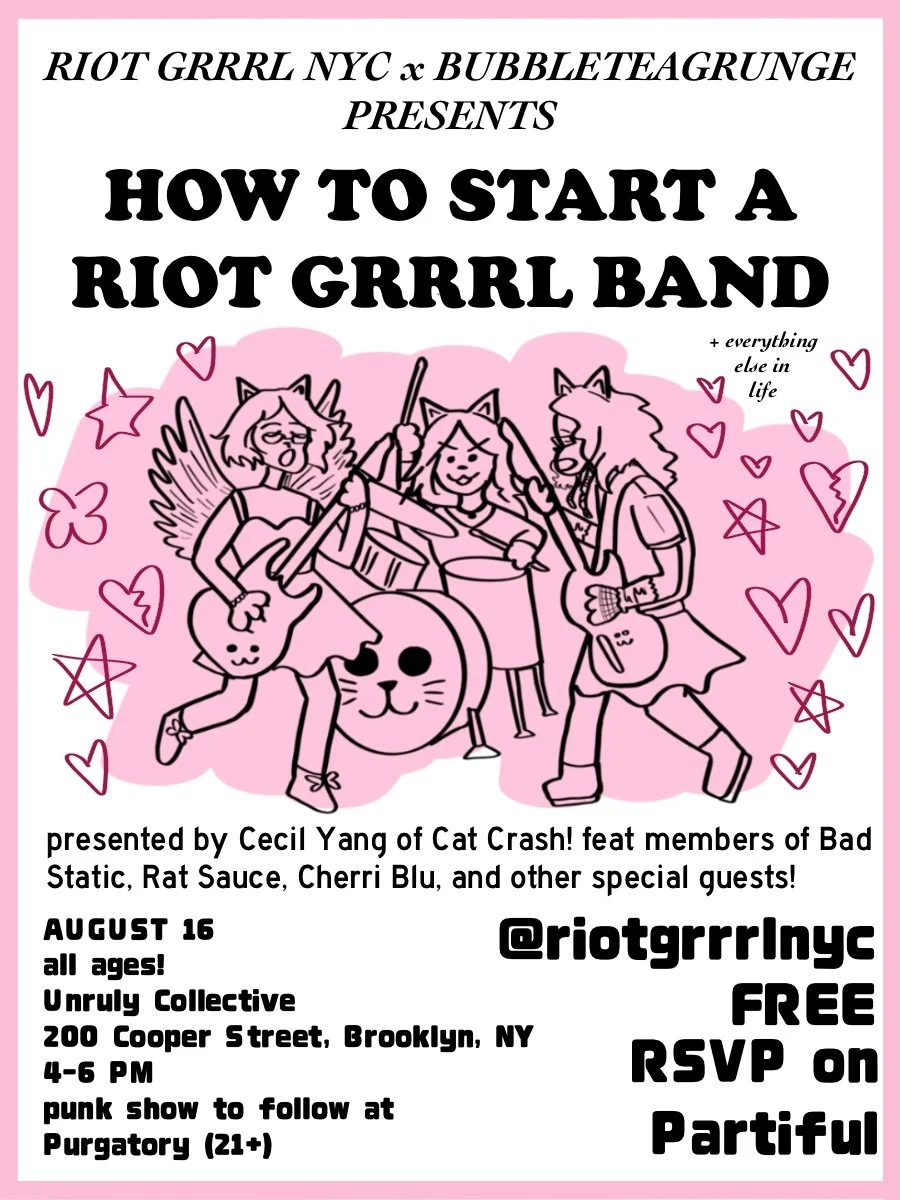 How To Start a Riot Grrrl Band