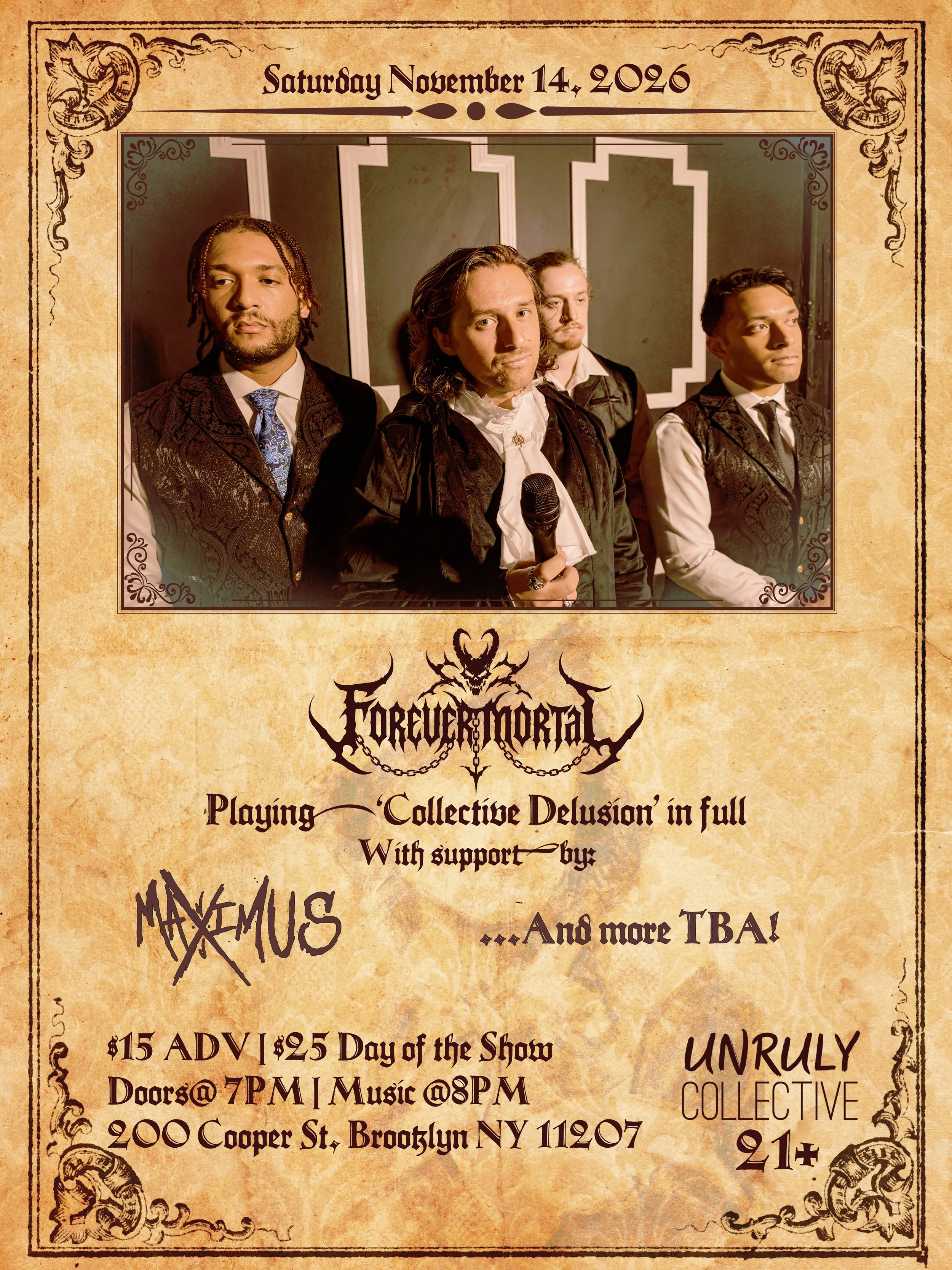 Forever Mortal Album Release 