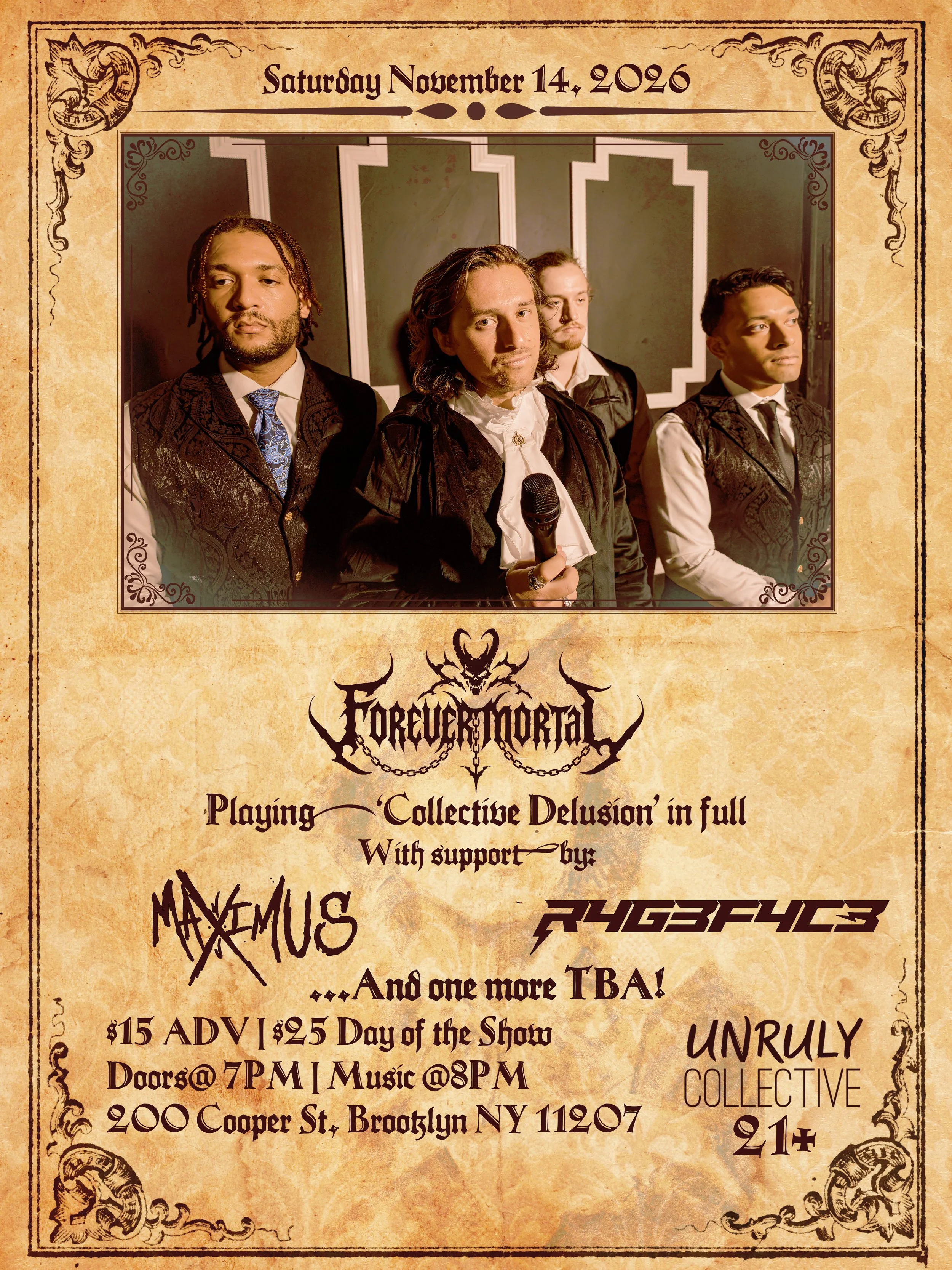 Forever Mortal Album Release 