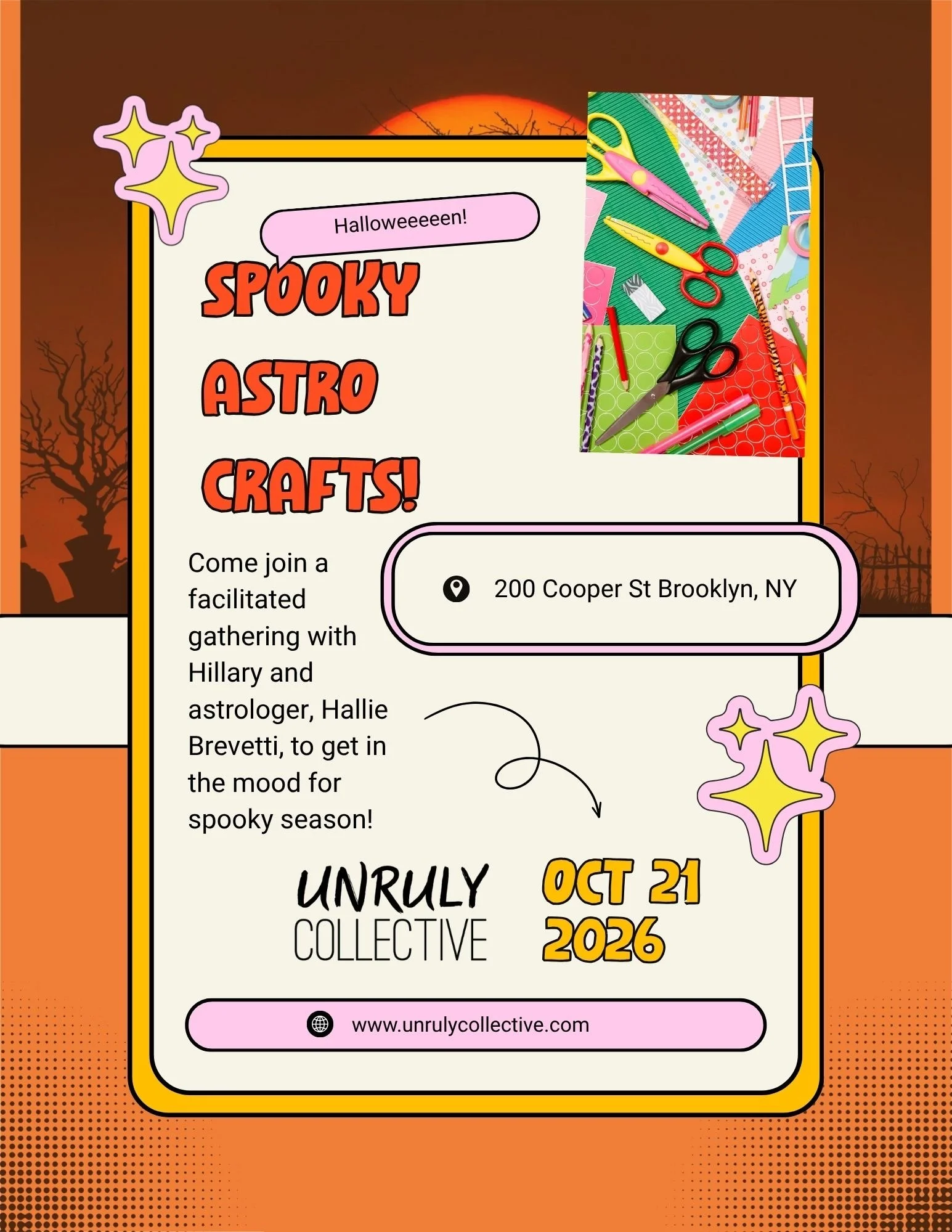 Spooky Astro Crafts