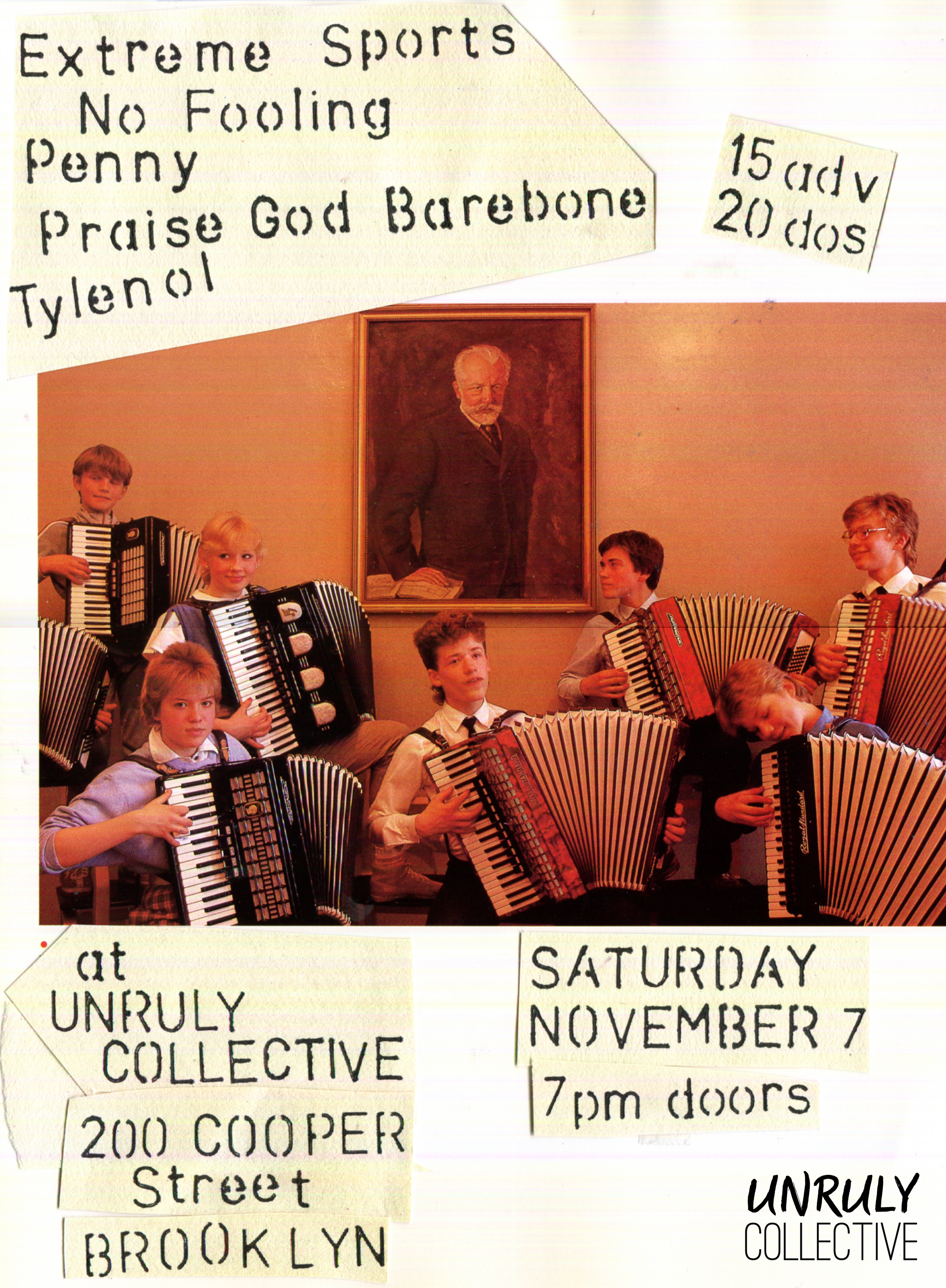 Extreme Sports, Penny, Praise God Barebone, No Fooling, Tylenol