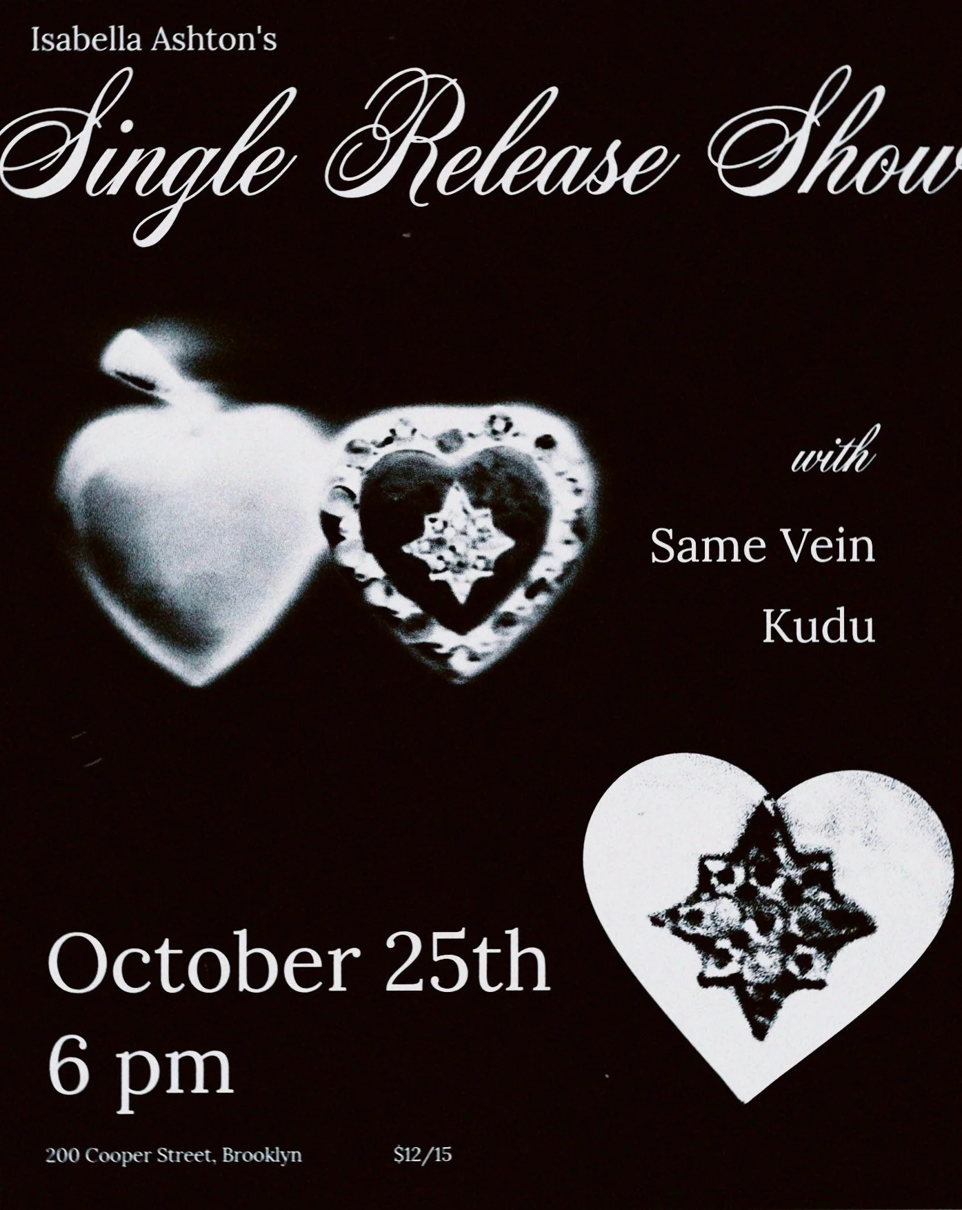 Isabella Ashton's Single Release Show ✧ Same Vein ✧ Kudu