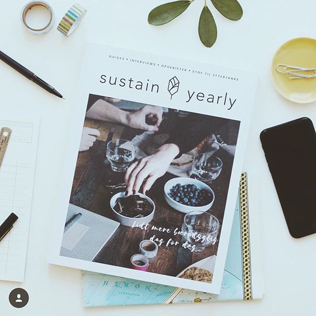 Hey there, I just wanted to share some exciting news with you!  @sustainyearly 🌱is in year two of publishing their annual magazine and they need a little bit of love 💚from you guys.⠀
.⠀
If you don't know about @sustainyearly, they are a premium sus
