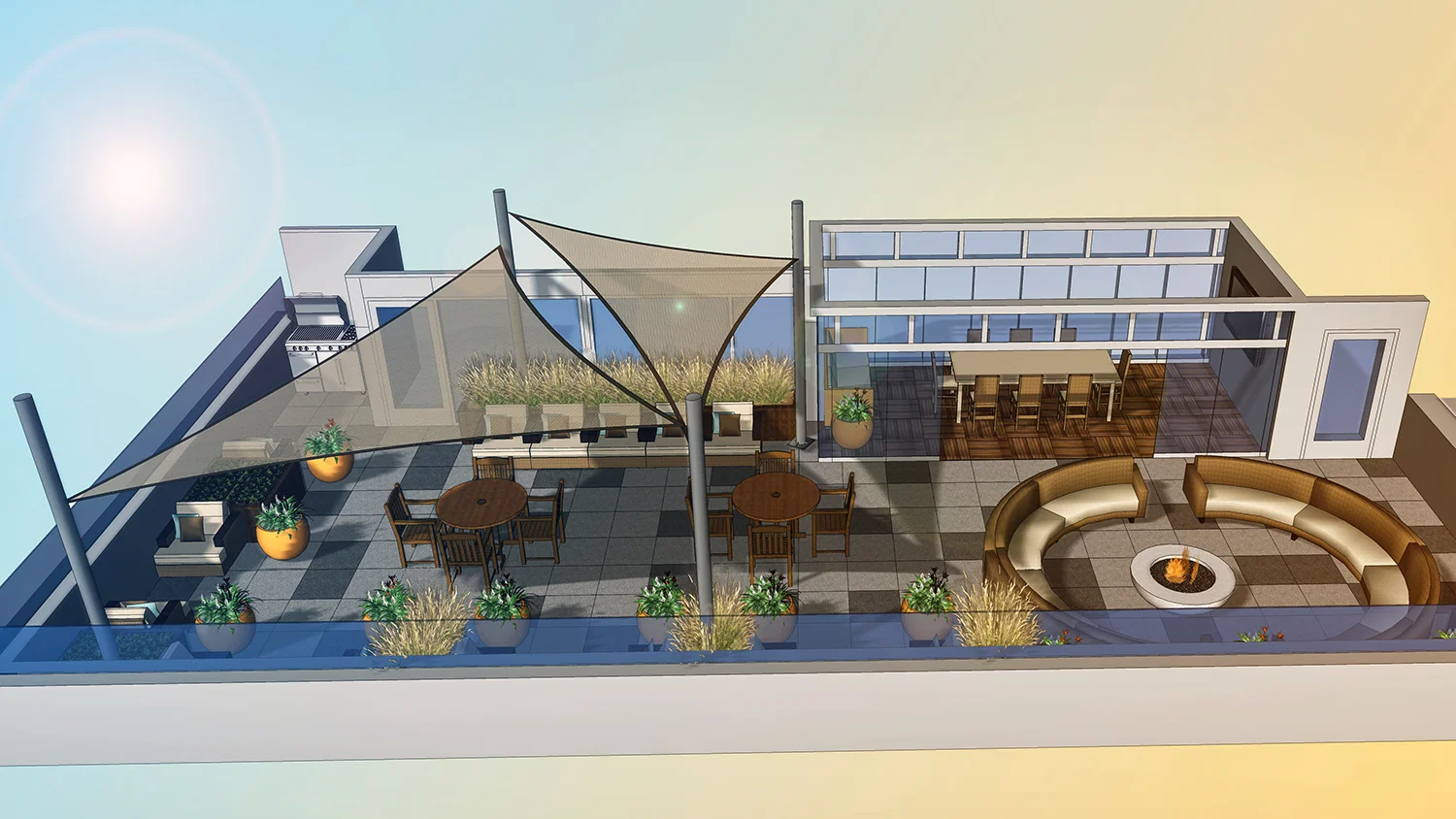 Rooftop Patio
