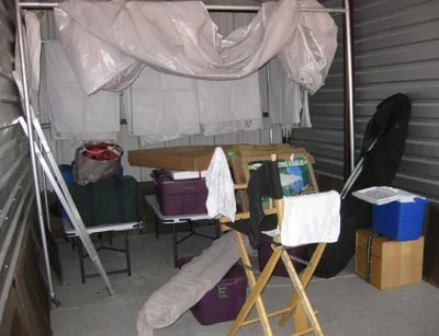drying out the booth