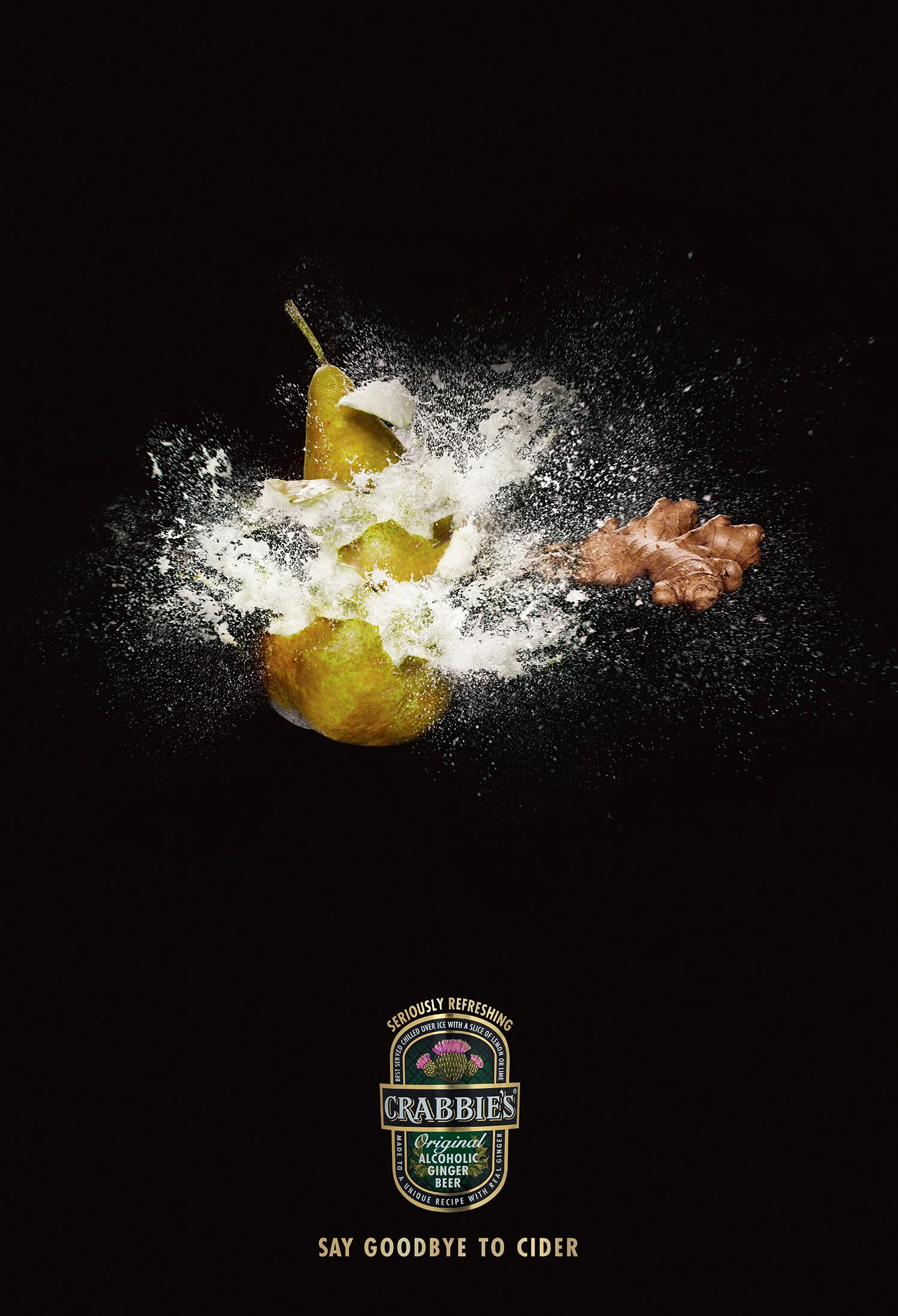 Crabbie's Ginger Beer Agency: Droga 5 Art Director: Cam Blackley Retouching: Toby & Pete