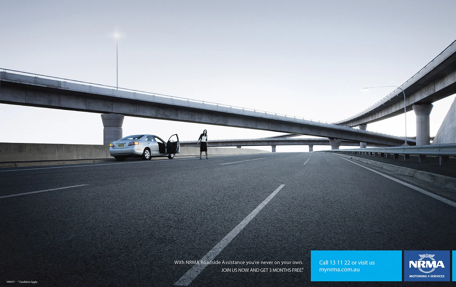 NRMA Agency: Leo Burnett Art Director: Dan Oliva Copywriter: Rob Kleckner Retouching: Cream Studios