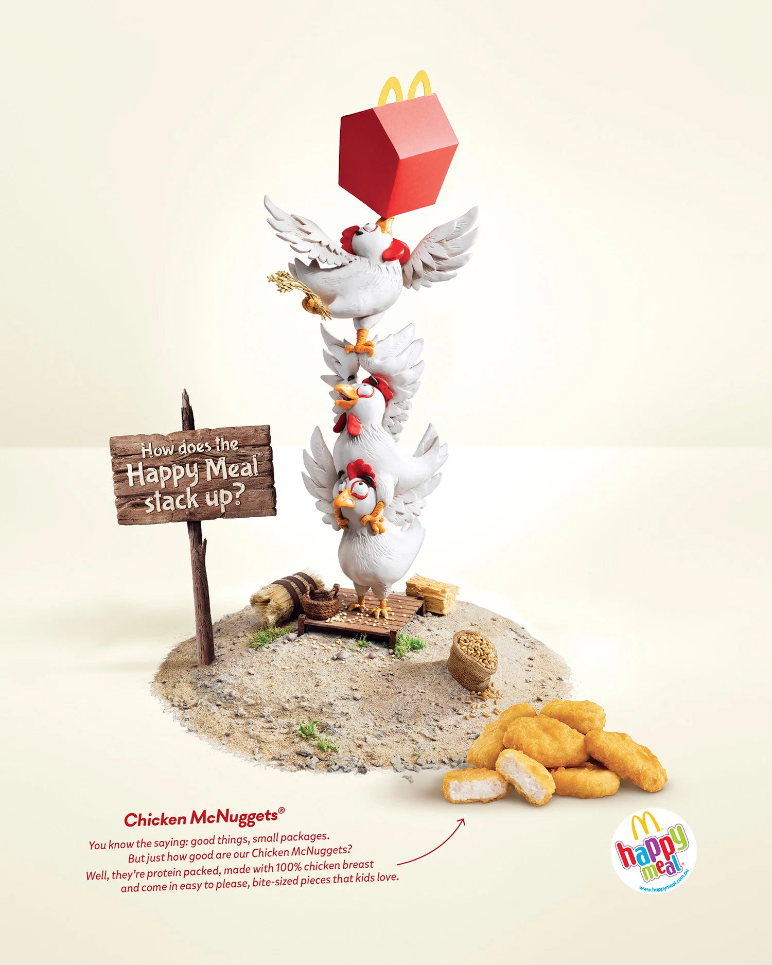 McDonalds Agency: Leo Burnett Art Director: Brendan Donnelly Copywriter: Guy Futcher Retouching: Electric Art