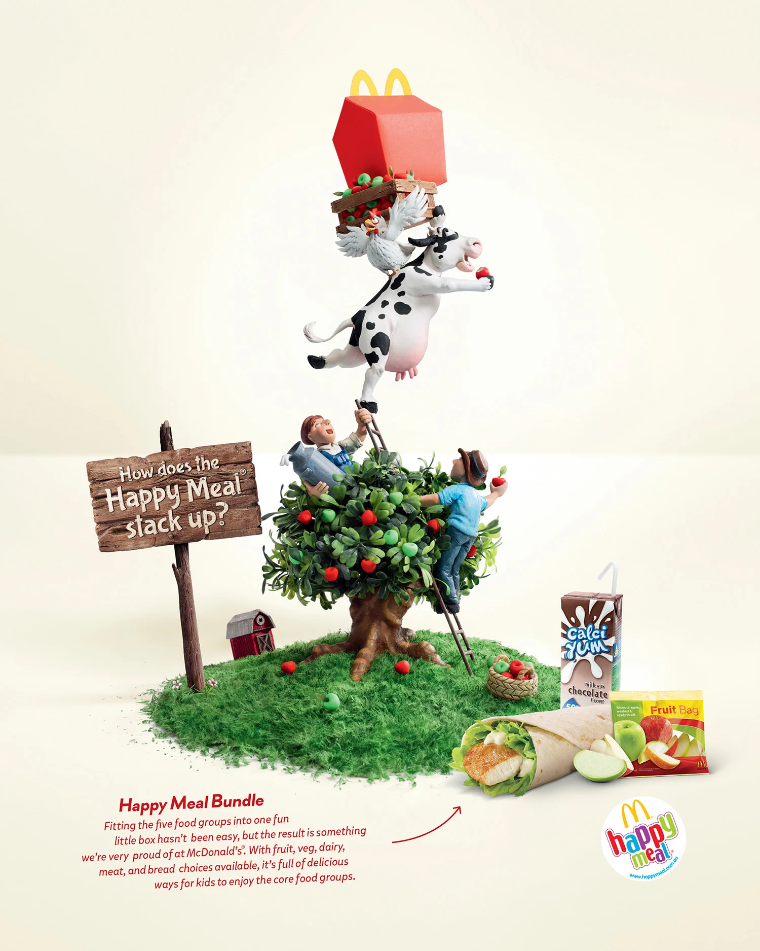 McDonalds Agency: Leo Burnett Art Director: Brendan Donnelly Copywriter: Guy Futcher Retouching: Electric Art