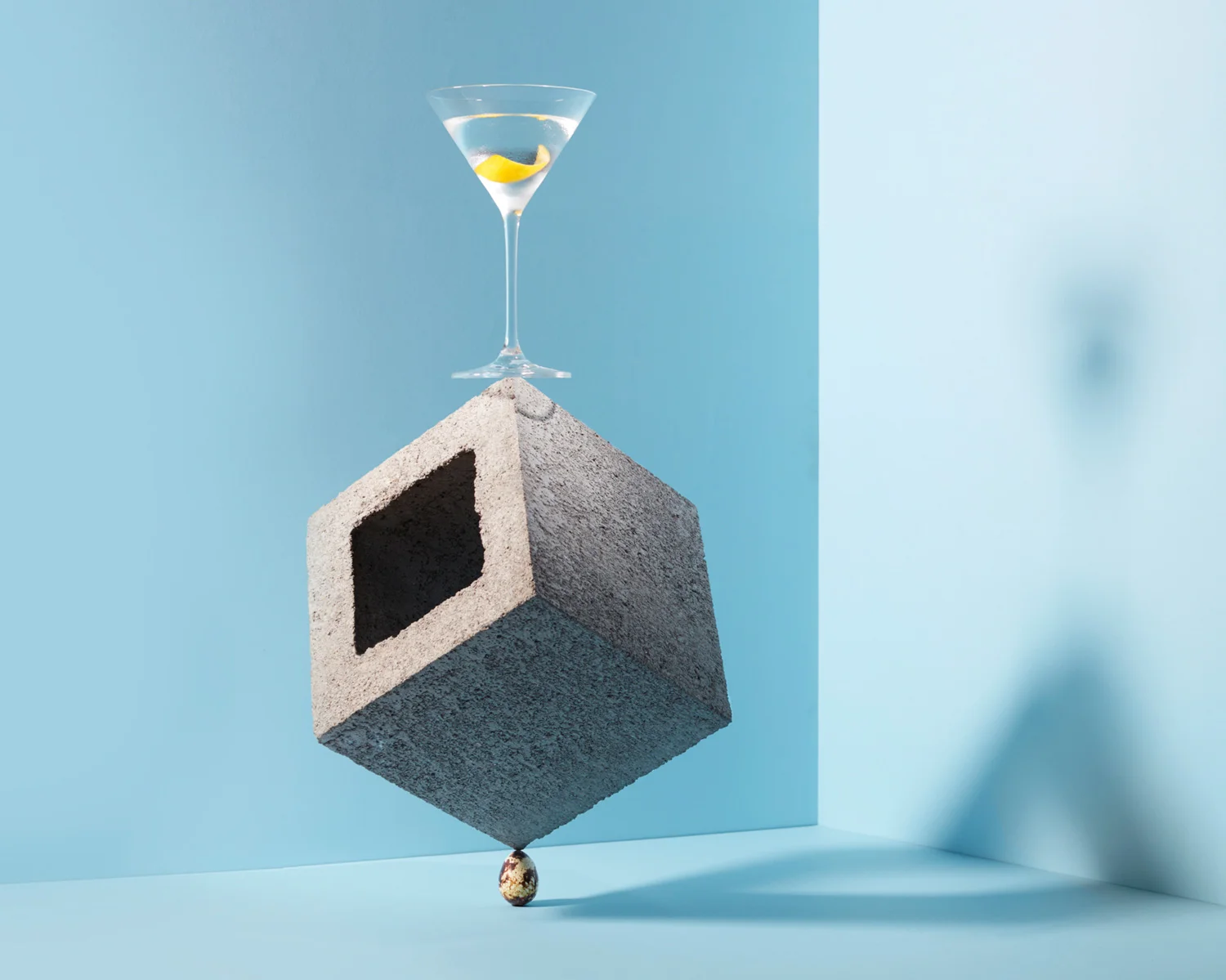 Dry Martini (Montgomery’s 15:1 ratio)