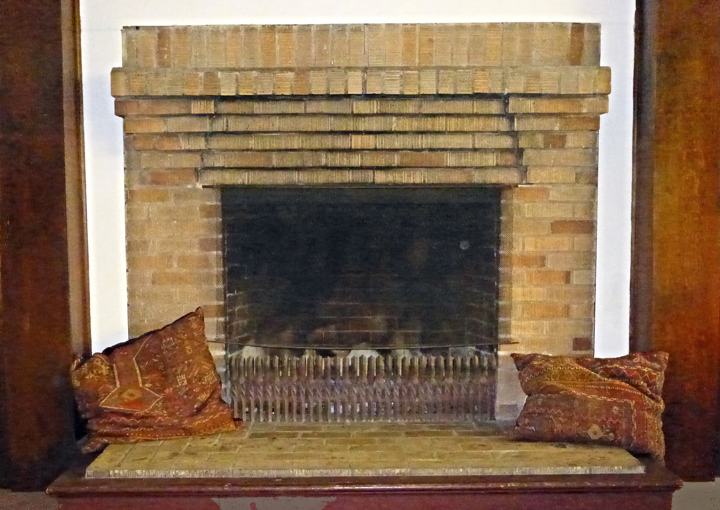  The fireplace!