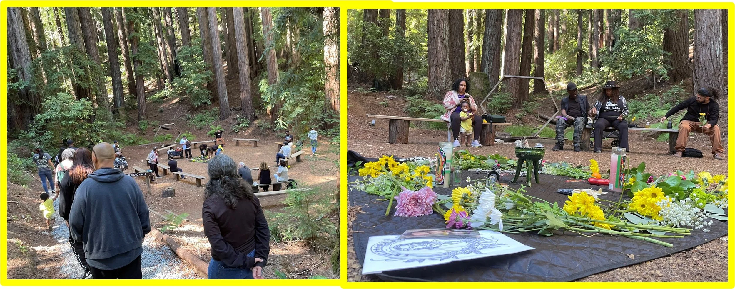 Healing Circle for families impacted by police abuse, held at the 2025 Convening.