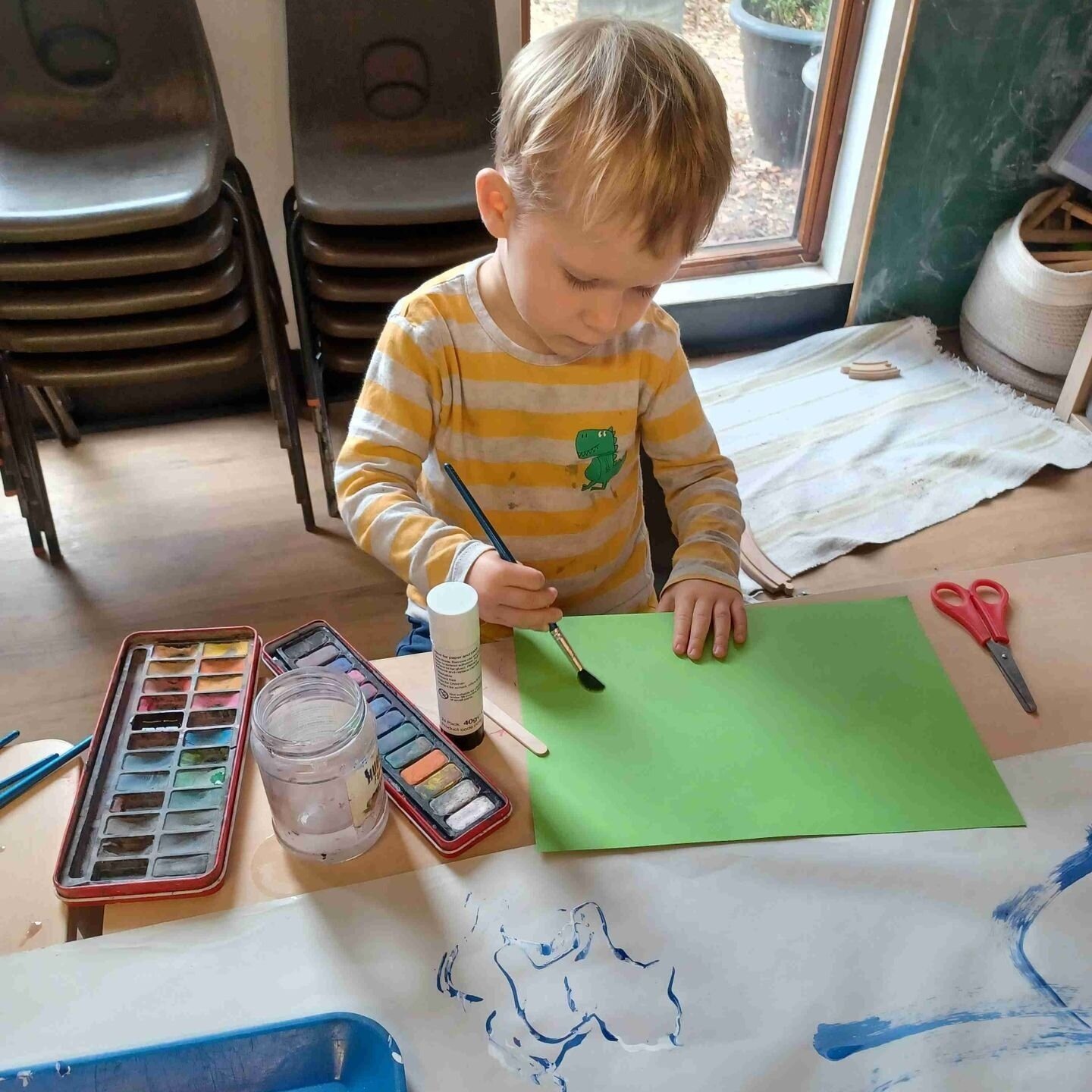 We encourage the children to use their own ideas, giving them freedom when it comes to their art work. This helps with their creativity, independence and focus. 🖼️🖌️🎨⁠
⁠
📷 @kidslovenature.avonheath⁠
⁠
#creativearts #freedom #engaging #earlyyears 