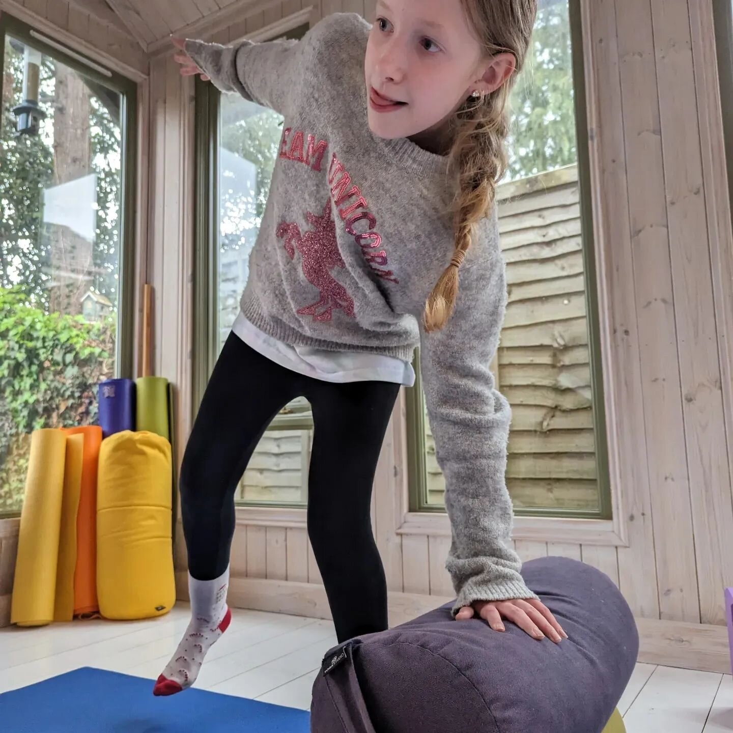 Concentration ✌🏼🕊️

Moving towards ardha chandrasana using a bolster or two instead of the chair. It's harder!! But Ruby's up for the challenge 💥🚀

#yogaforcp #cerebralpalsy #yogaforcerebralpalsy #cpwarrior #yogaforspecialneeds #specialneeds #yog