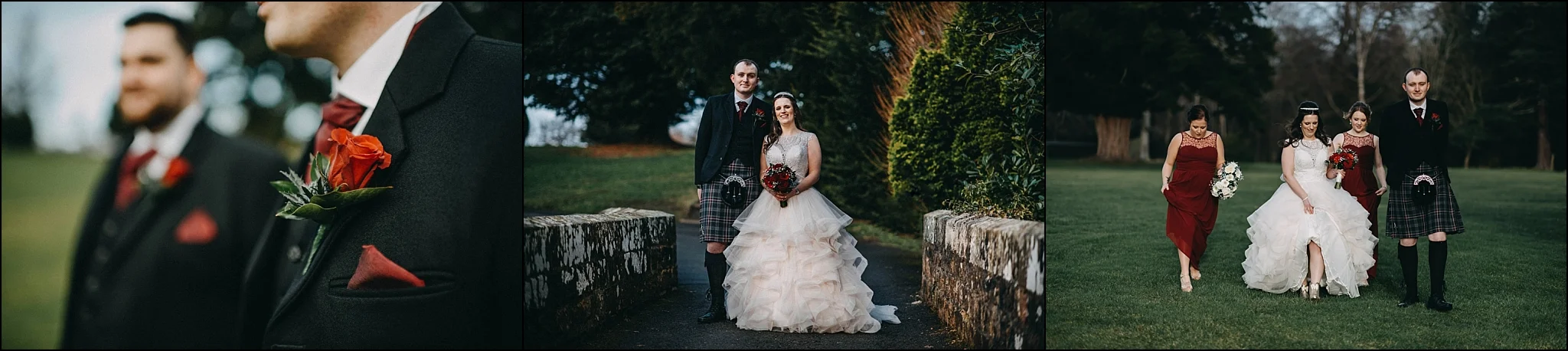 Emma &amp; Grant - Fairy Tale Castle Wedding, Dalhousie Castle.