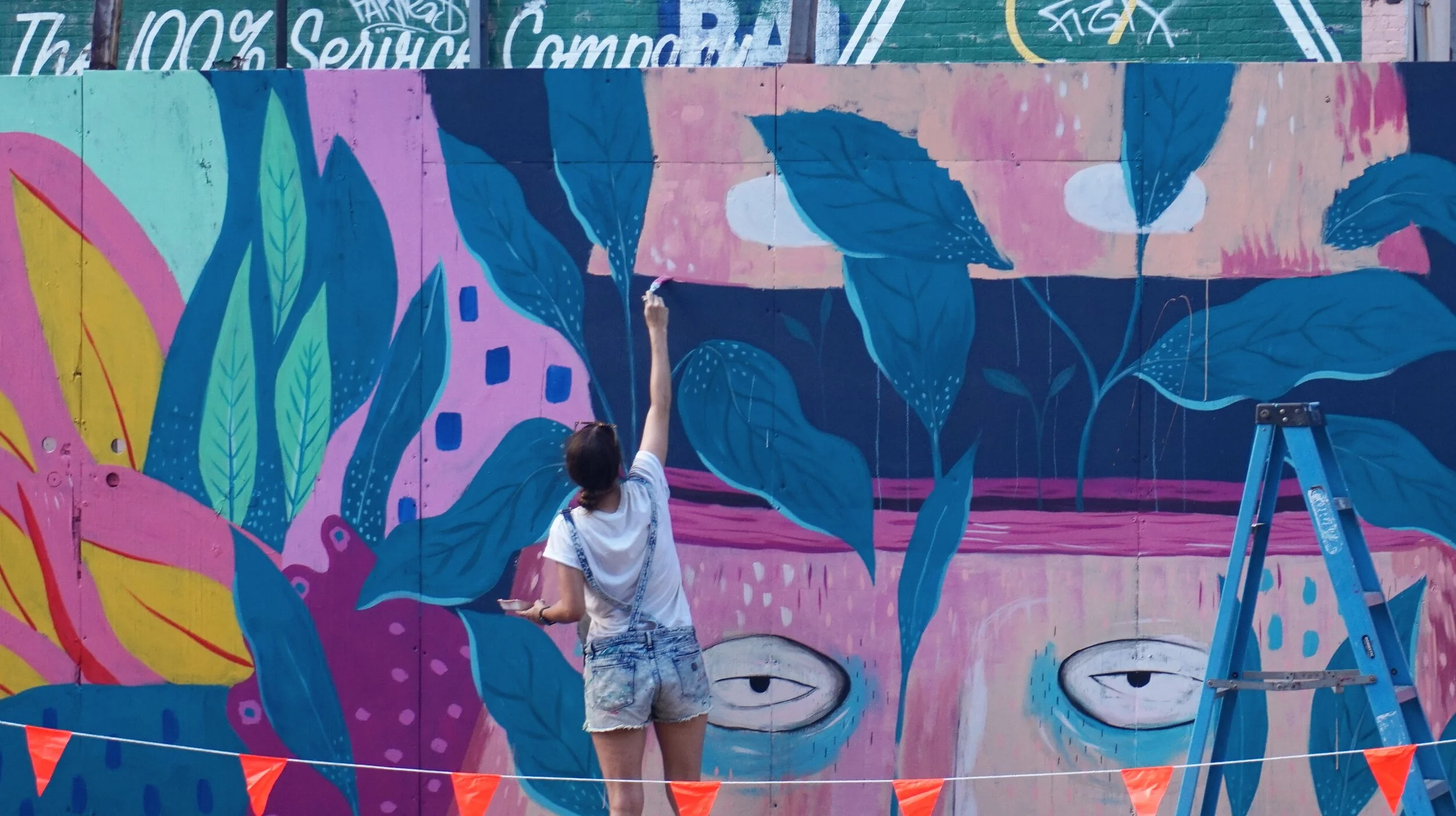 Brisbane Street Art Festival 2018, Warner St 