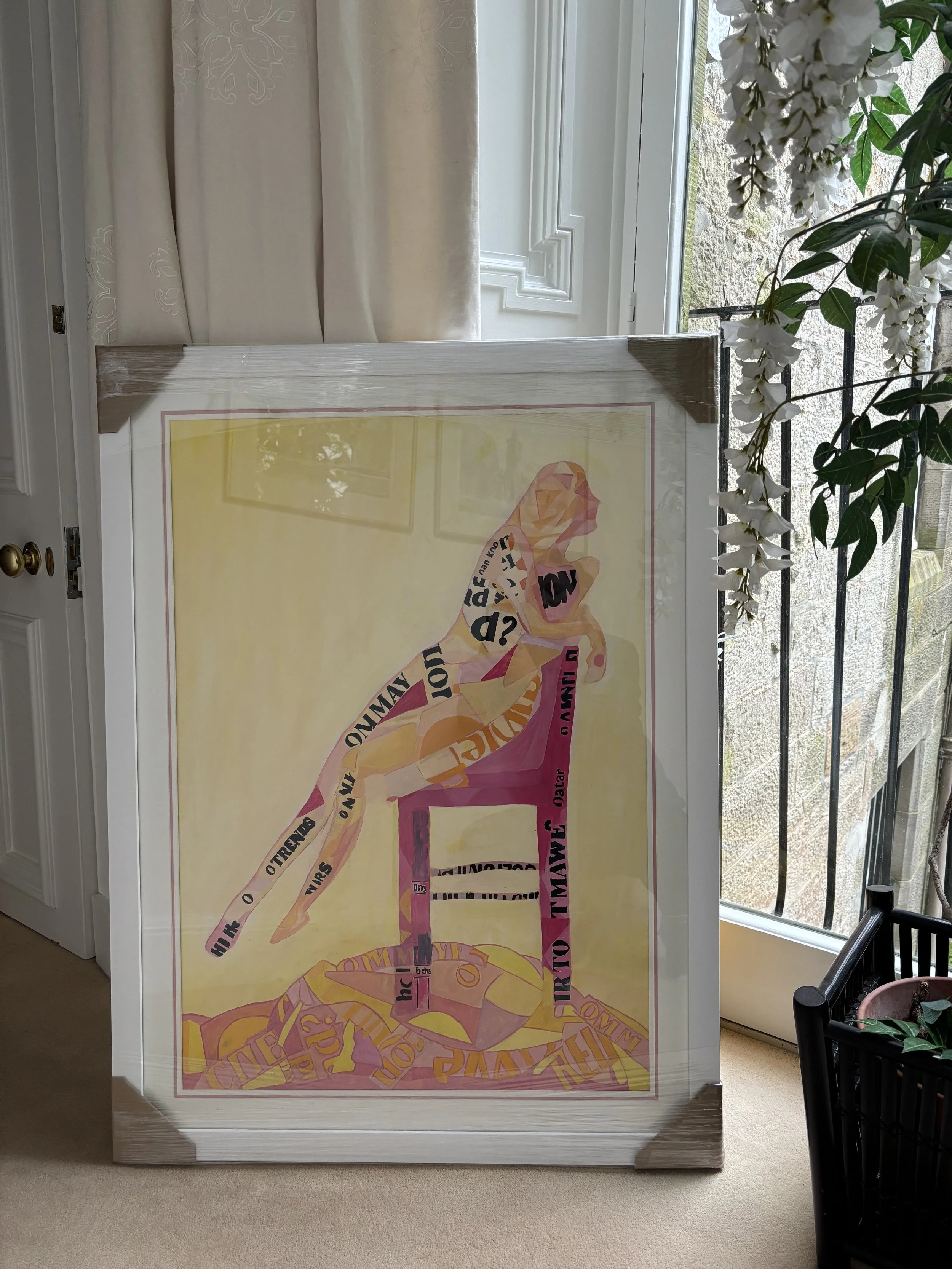 AVAILABLE - Newspaper Nude #003 