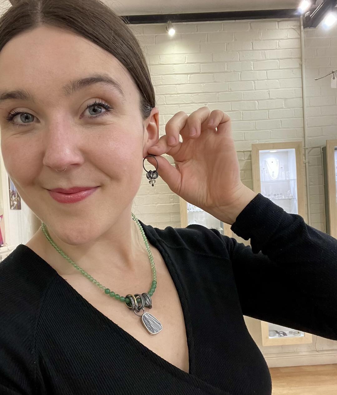 We love @jojolavelle&rsquo;s gorgeous greens in the shop! 
Her statement beaded necklaces are such a hit with our customers. Lots of lovely smaller pieces in her collection too. 💚