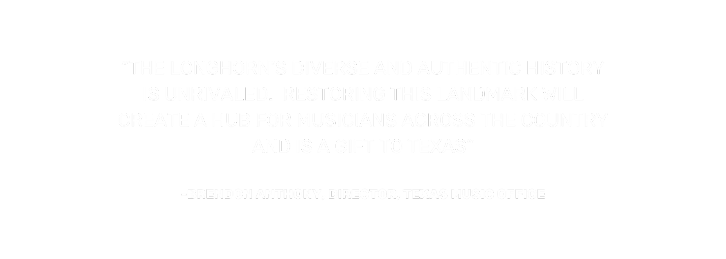 Brendon Anthony, Director, Texas Music Office