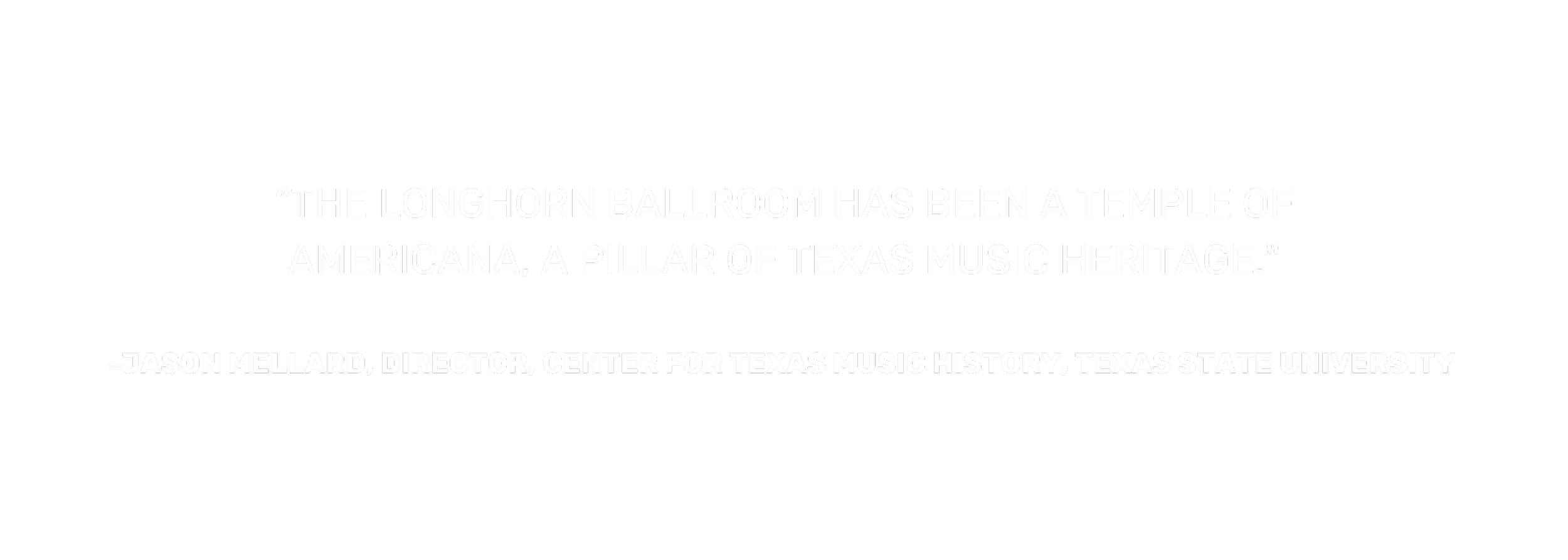 Director, Center for Texas Music History, Texas State University 