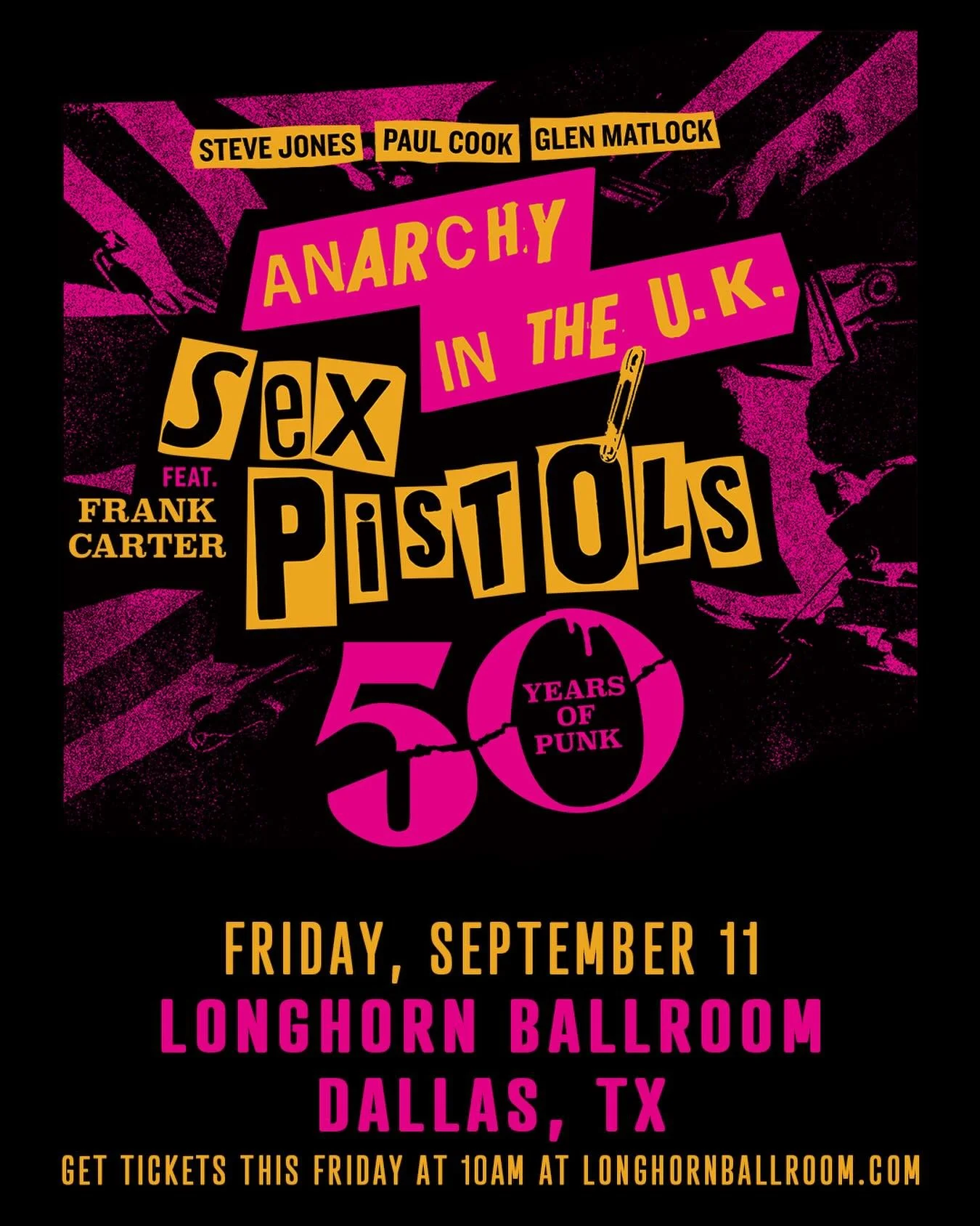 JUST ANNOUNCED: @cartercookjonesmatlock are coming to the Longhorn Ballroom on Friday, September 11th. Use code LONGHORN26 to access the venue presale Thursday at 10am online at prekindle.com. All existing tickets and parking passes will transfer and