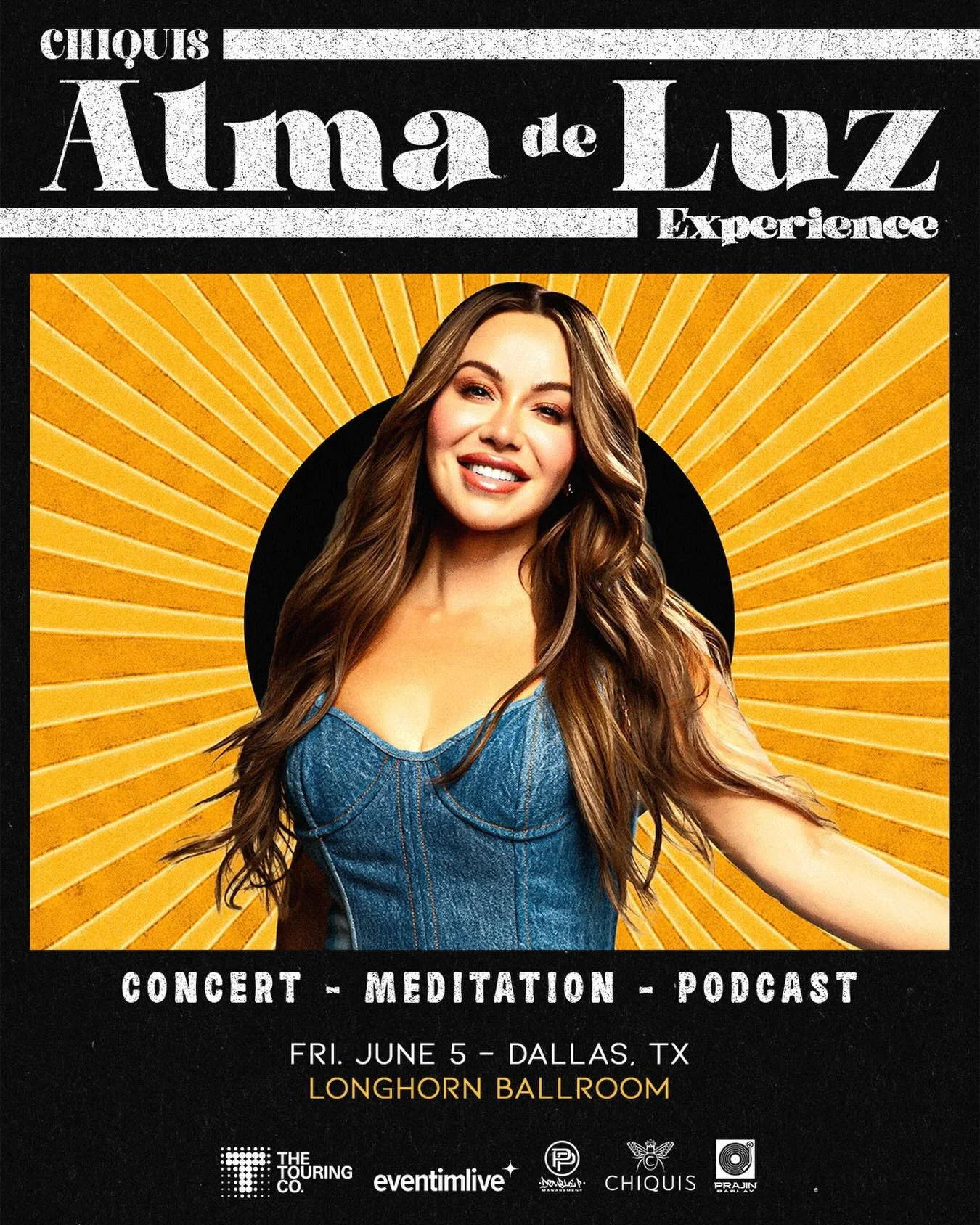 JUST ANNOUNCED: @chiquis is coming to the Longhorn Ballroom on June 5th for a magical night filled with music, healing, and a live podcast!&nbsp;Use code LONGHORN26 to access the venue presale Wednesday starting at 10am on AXS.com