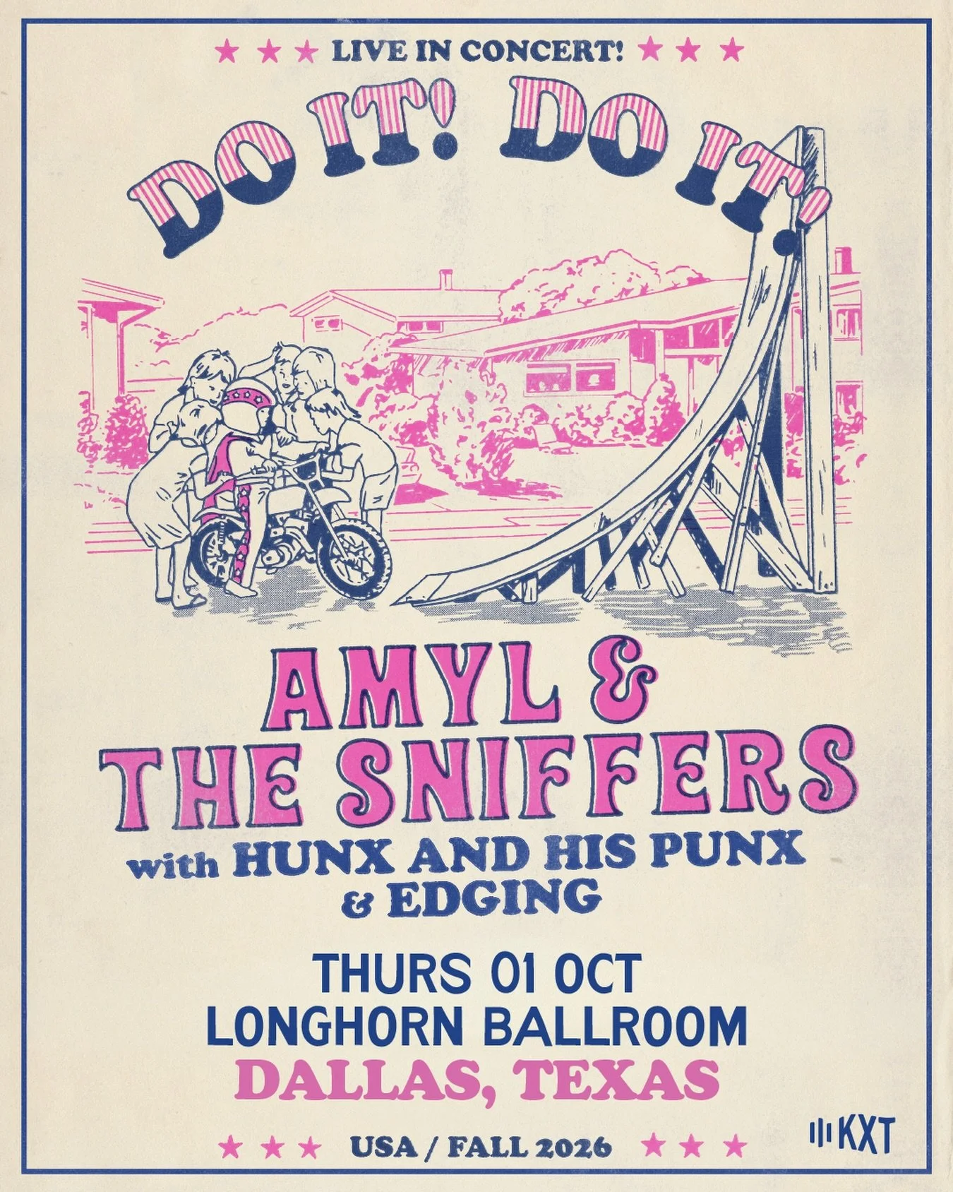 TICKET GIVEAWAY: We&rsquo;re giving away two tickets to Thursday&rsquo;s @amylandthesniffers with @hunxandhispunxofficial + @edging.band concert. Simply tag someone you would like to bring to the show to enter. The winner will be selected Sunday at 1