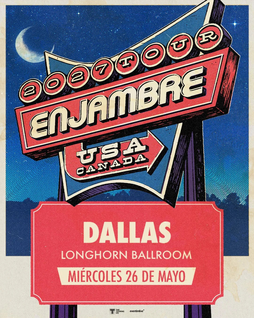 JUST ANNOUNCED: @enjambremx is coming to the Longhorn Ballroom on May 26th. Tickets go on sale Tuesday at 10am.