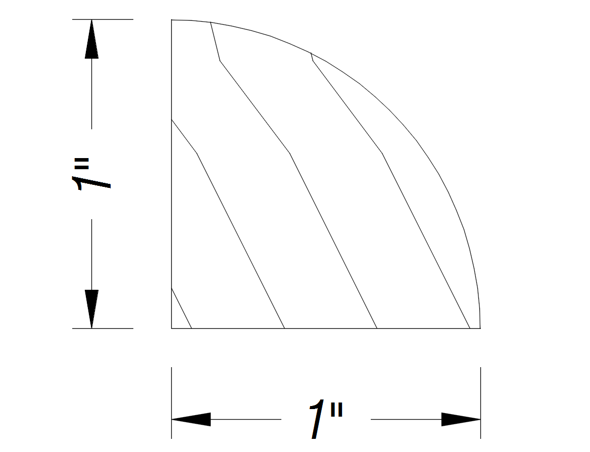 BM57   1" x 1"