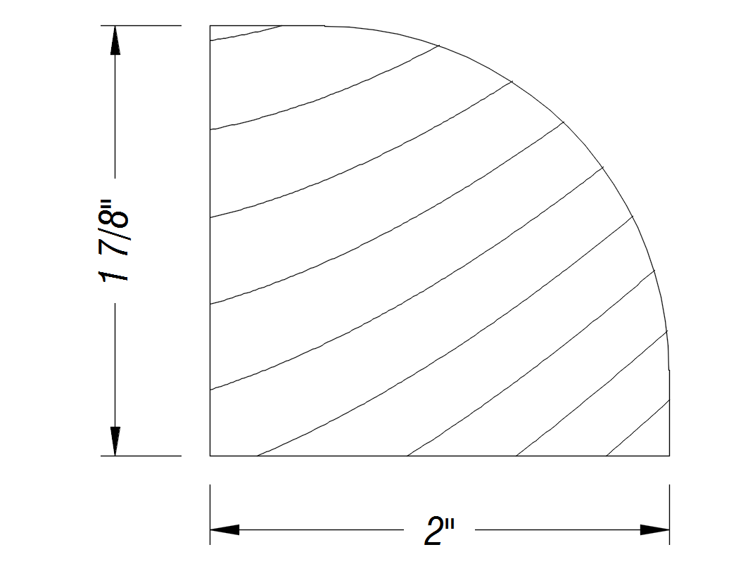 BM482   1 7/8" x 2"