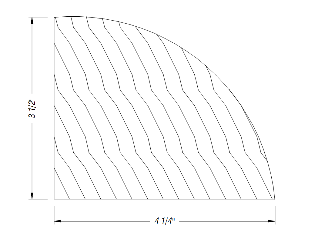 BM58   3 1/2" x 4 1/4"