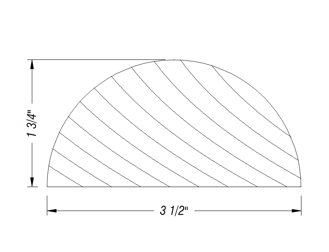 BM225   1 3/4" x 3 1/2"