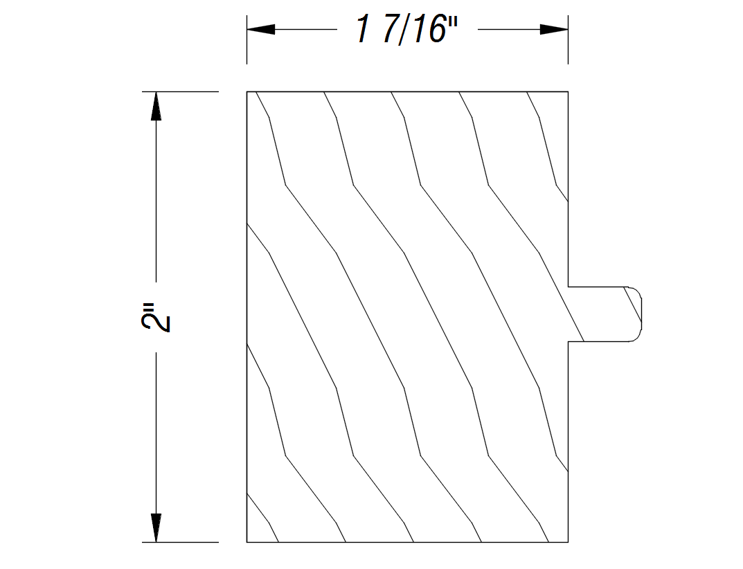 BM566   1 7/16" x 2"