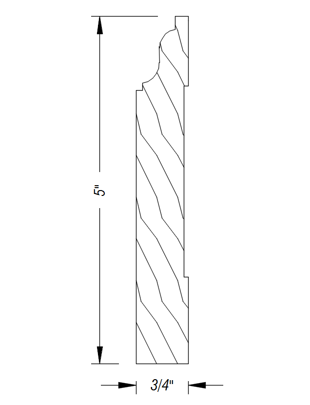 BM65 5" x 3/4"