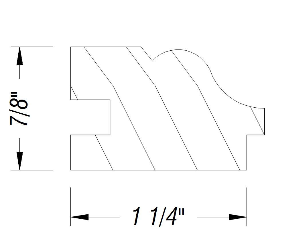 BM20   7/8" x 1 1/4"