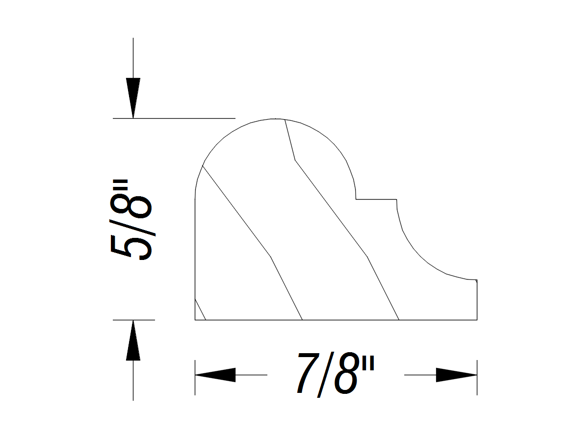 BM1   5/8" x 7/8"