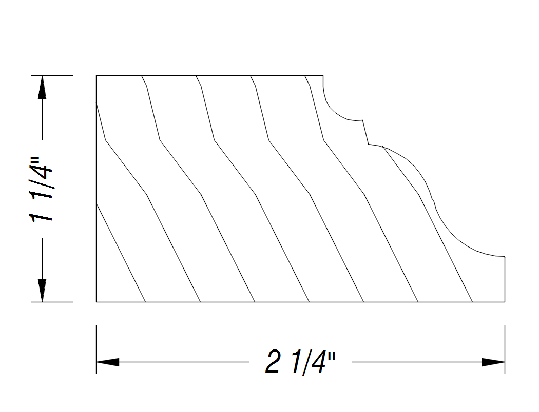 BM202   2 1/4" x 1 1/4"