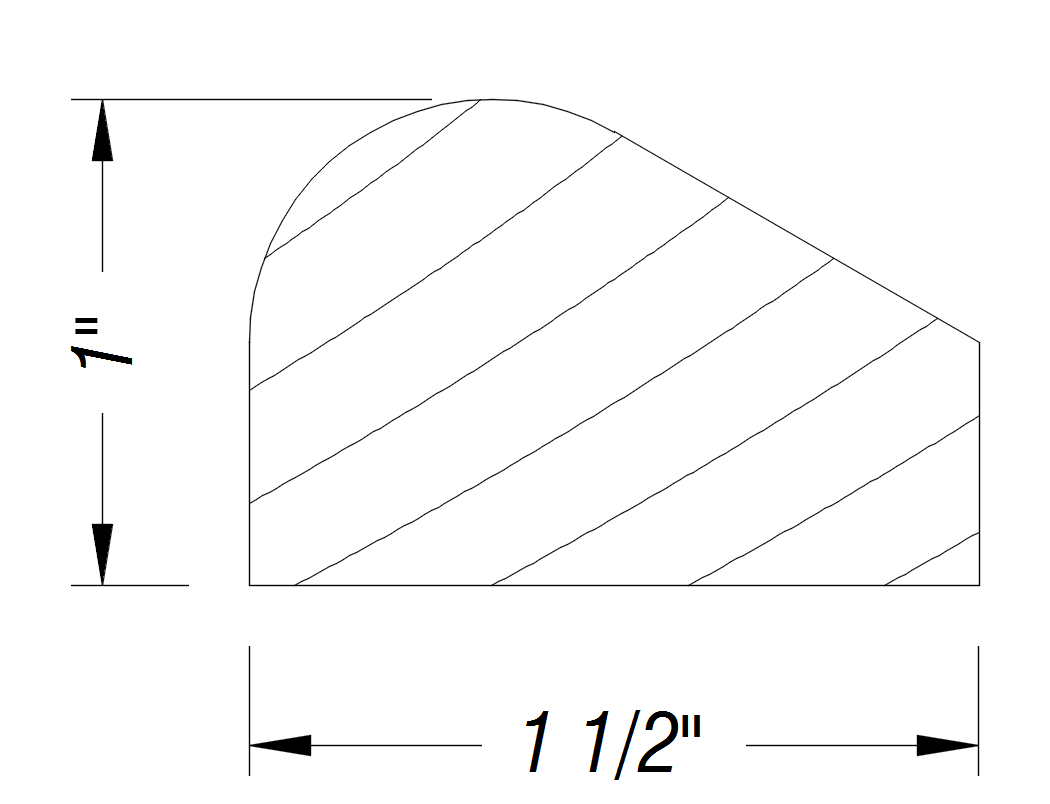 BM350   1" x 1 1/2"