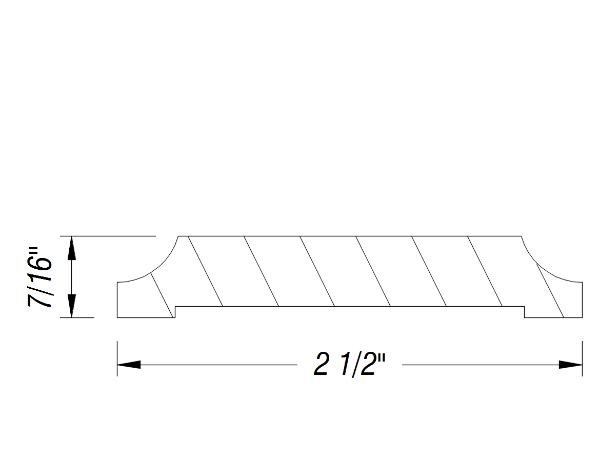 BM-102   2 1/2" x 7/16"