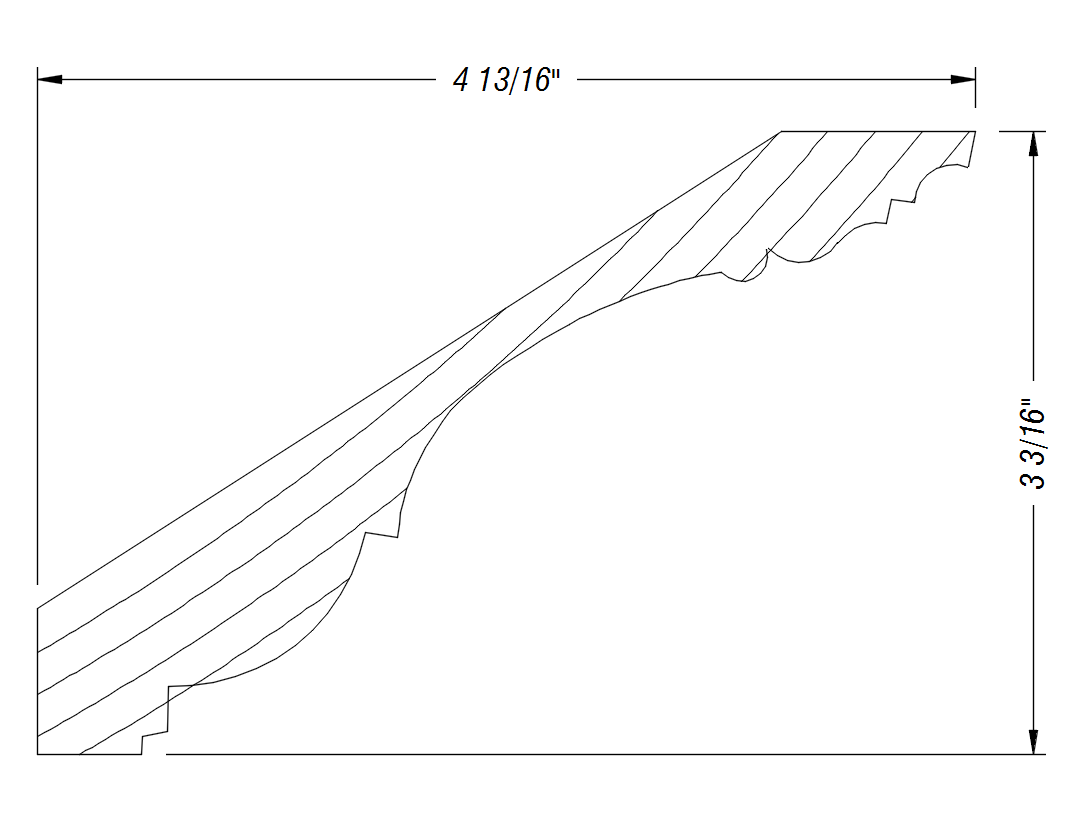 BM488   3 3/16" x 4 13/16"